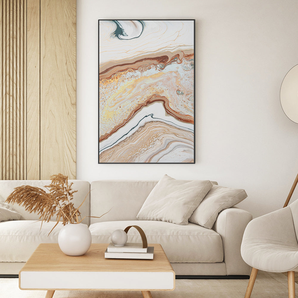wall-art-print-canvas-poster-framed-Desert Mirage, Style C , By Jayda Koludrovic-2