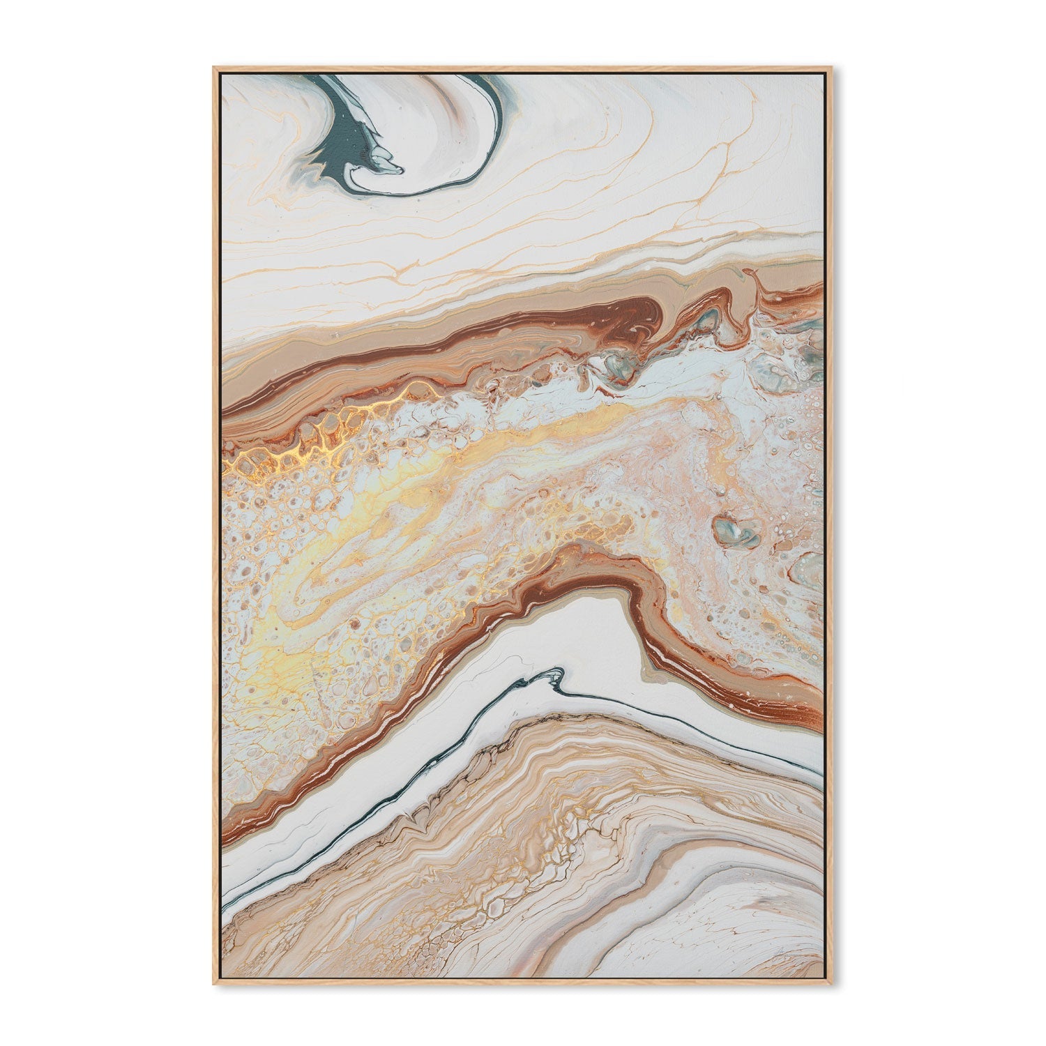 wall-art-print-canvas-poster-framed-Desert Mirage, Style C , By Jayda Koludrovic-4