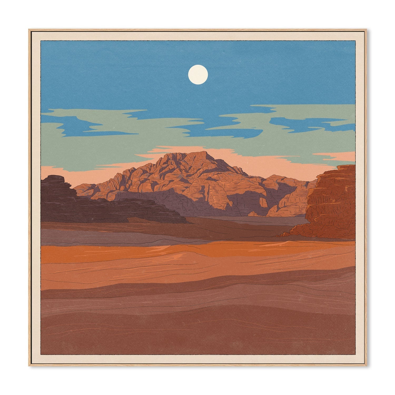 wall-art-print-canvas-poster-framed-Desert Sands , By Cai & Jo-4