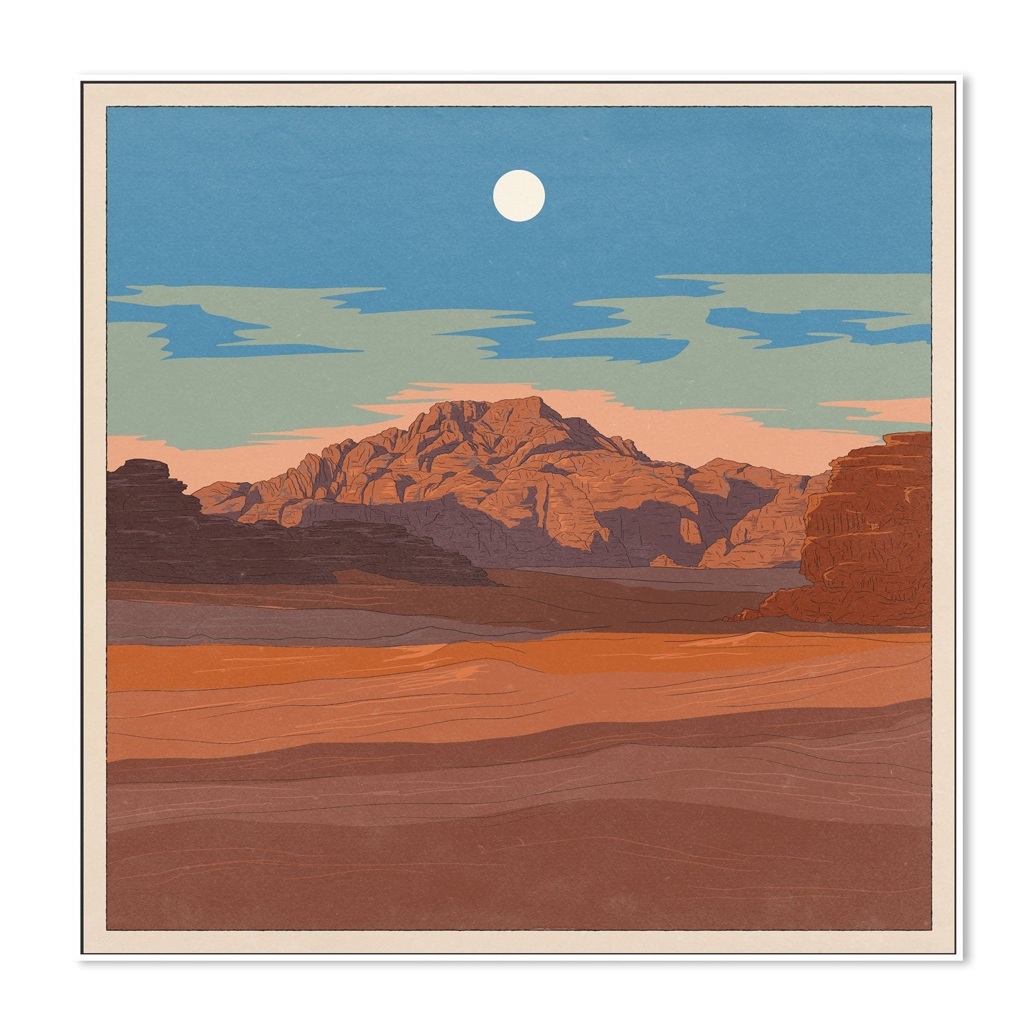 wall-art-print-canvas-poster-framed-Desert Sands , By Cai & Jo-5