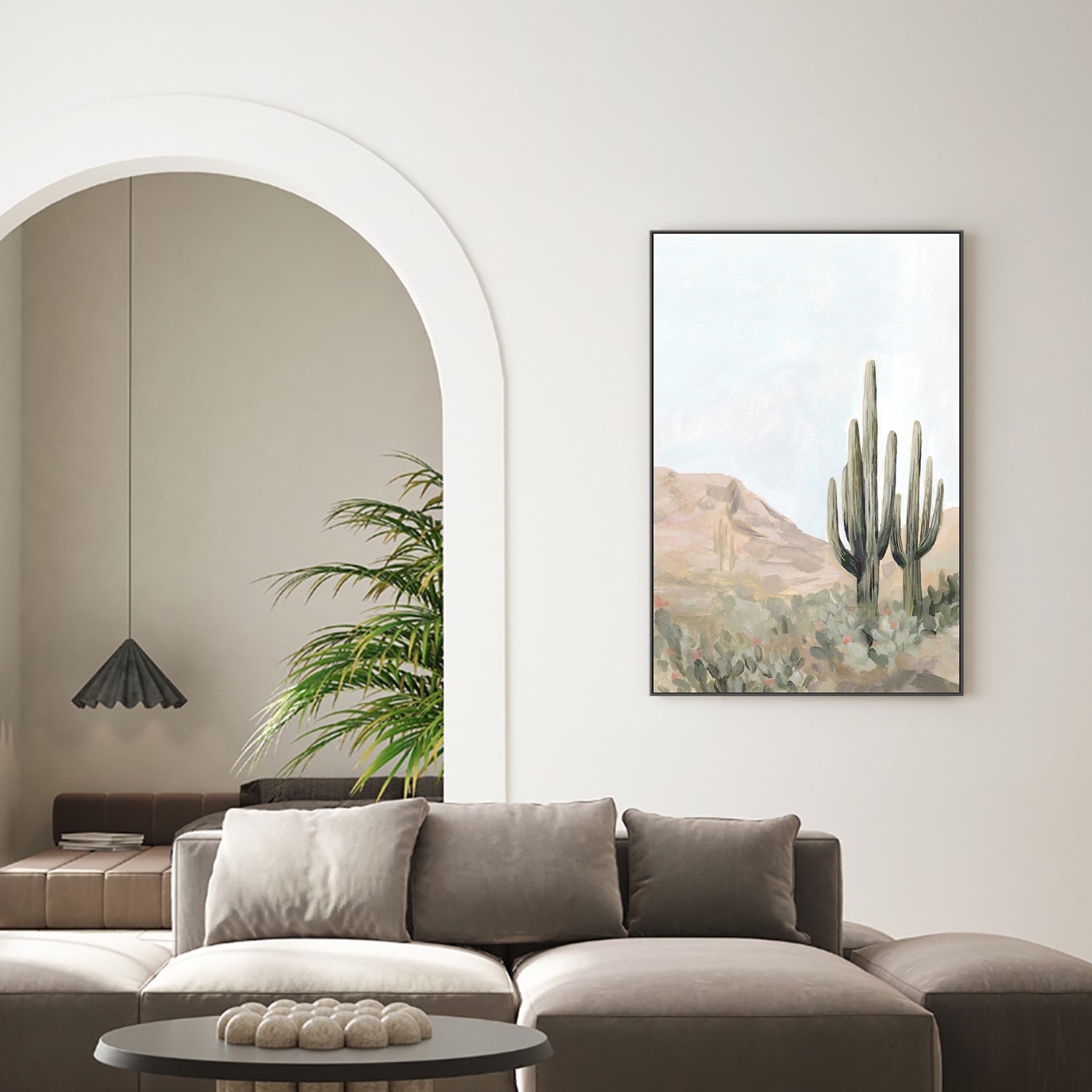 wall-art-print-canvas-poster-framed-Desert Tranquility-2