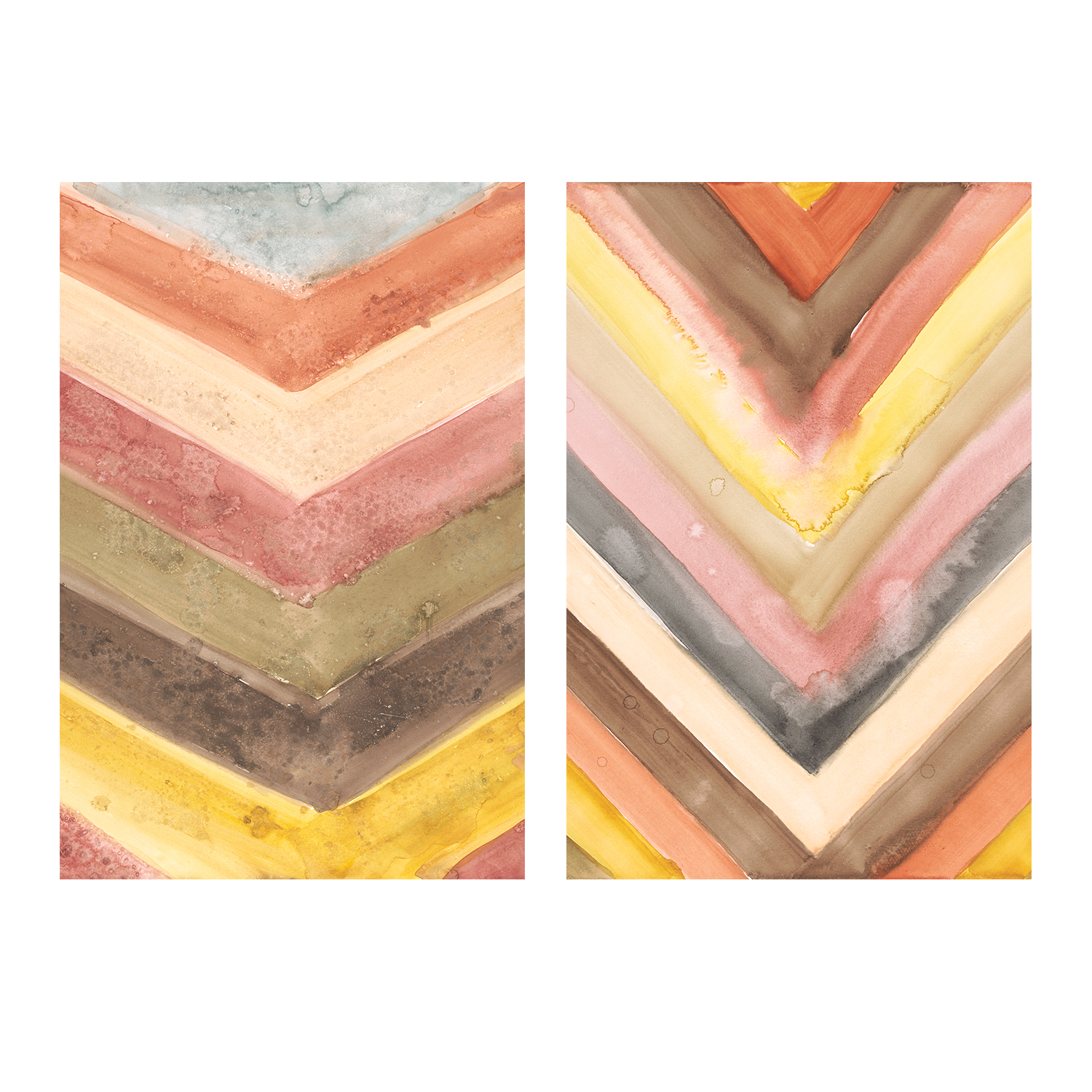 wall-art-print-canvas-poster-framed-Desert Vibes, Style A & B, Set Of 2 , By Aubrey-1