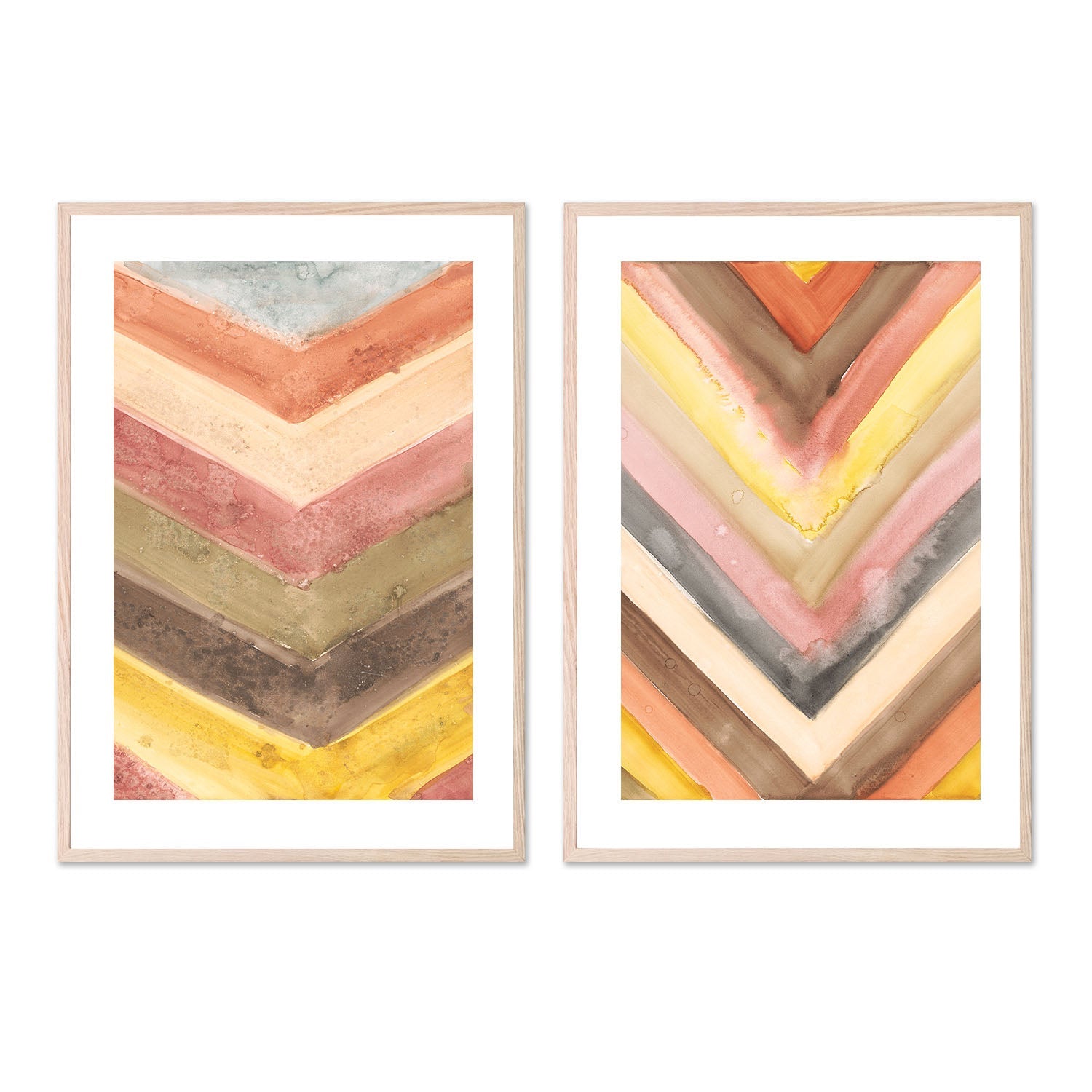 wall-art-print-canvas-poster-framed-Desert Vibes, Style A & B, Set Of 2 , By Aubrey-6