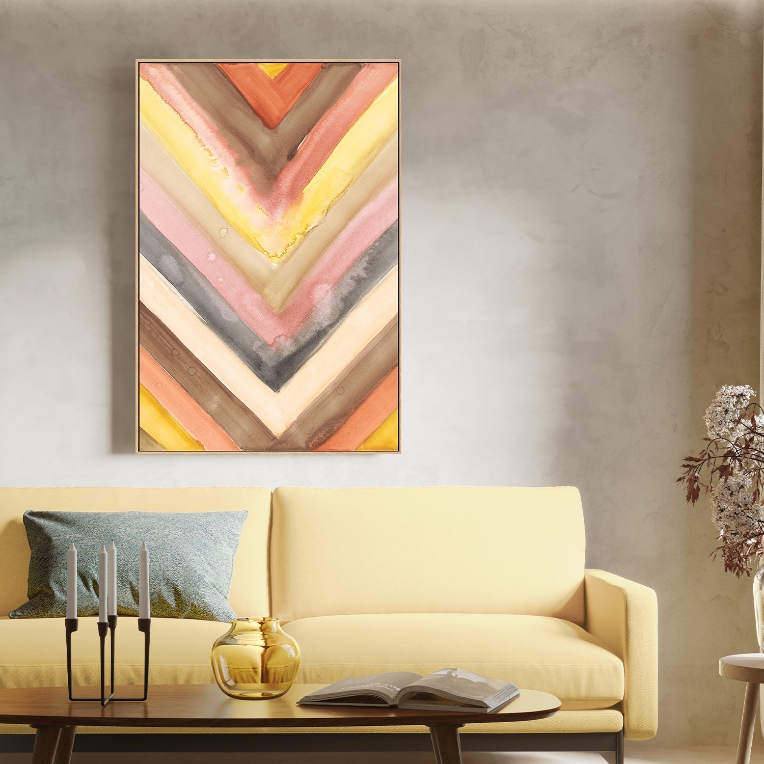 wall-art-print-canvas-poster-framed-Desert Vibes, Style B , By Aubrey-2