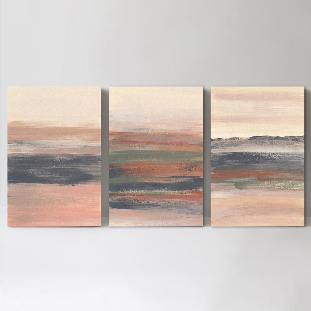 wall-art-print-canvas-poster-framed-Desert Warmth, Set Of 3, Style B-by-Emily Wood-Gioia Wall Art