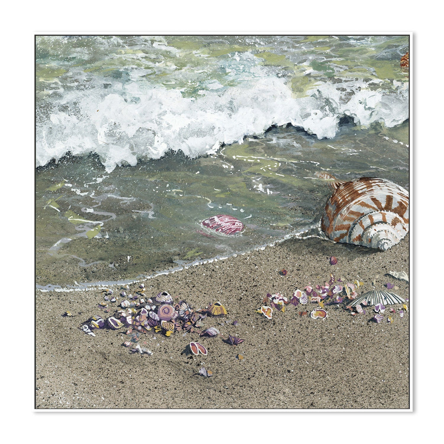 wall-art-print-canvas-poster-framed-Detritus, Style A , By Maggie Vandewalle-GIOIA-WALL-ART
