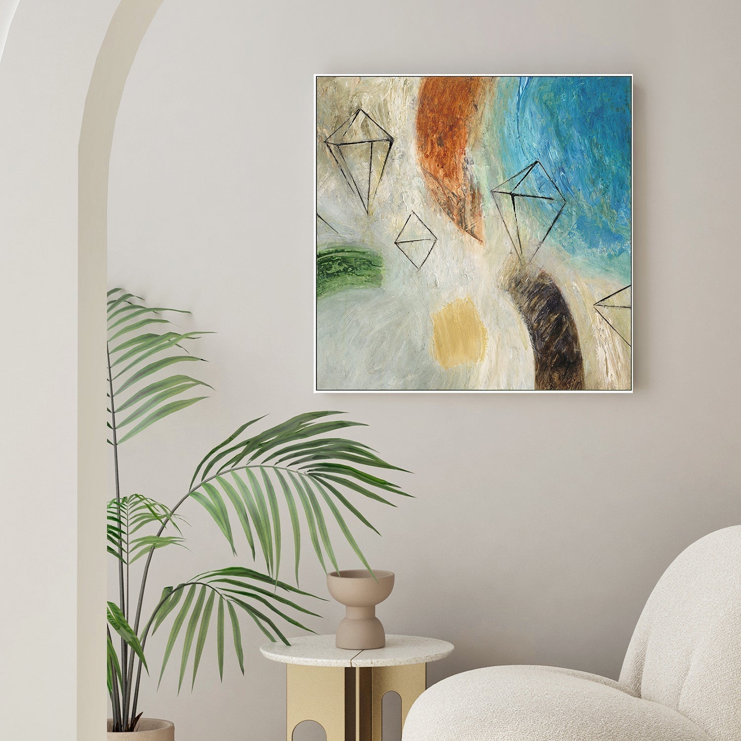 wall-art-print-canvas-poster-framed-Diamond in the Rough, Style A , By Chris Mills-7