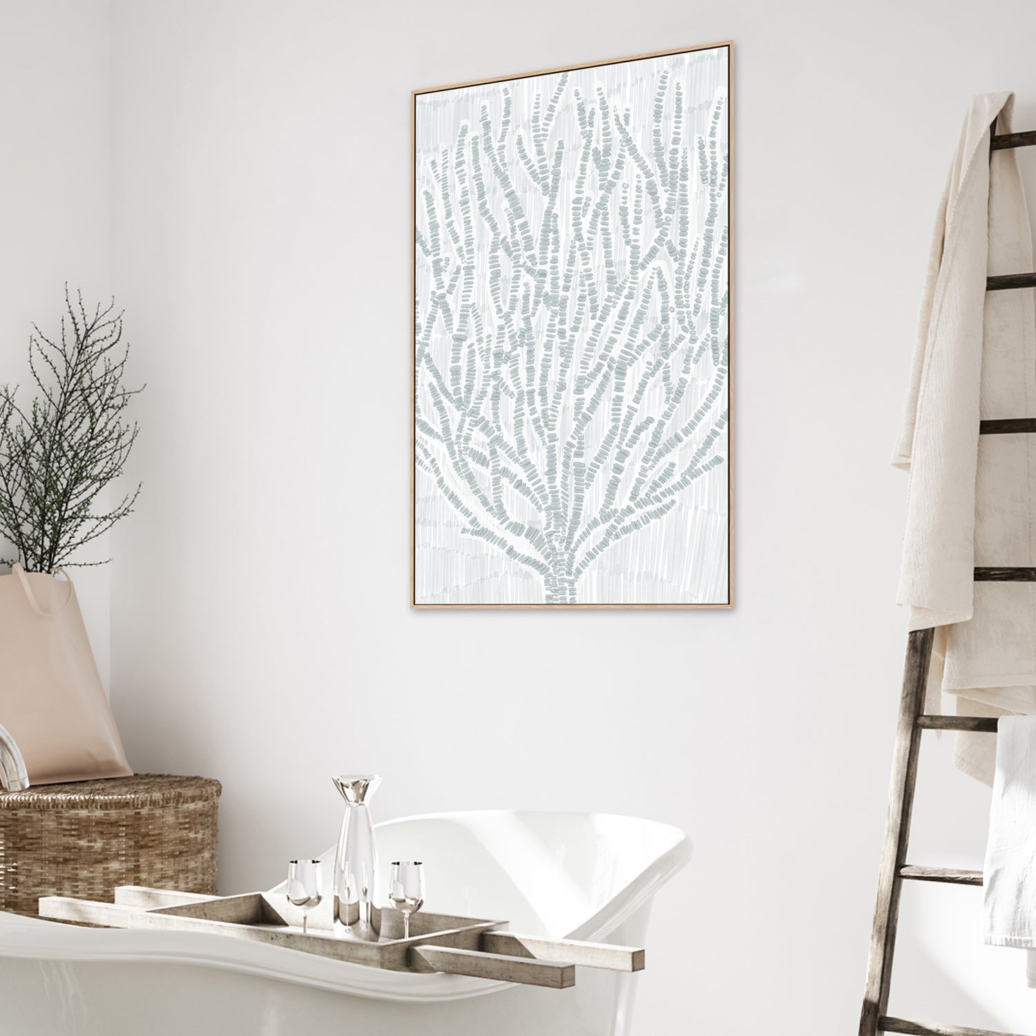 wall-art-print-canvas-poster-framed-Difted Seaweed , By Jetty Home , By Jetty Home-2