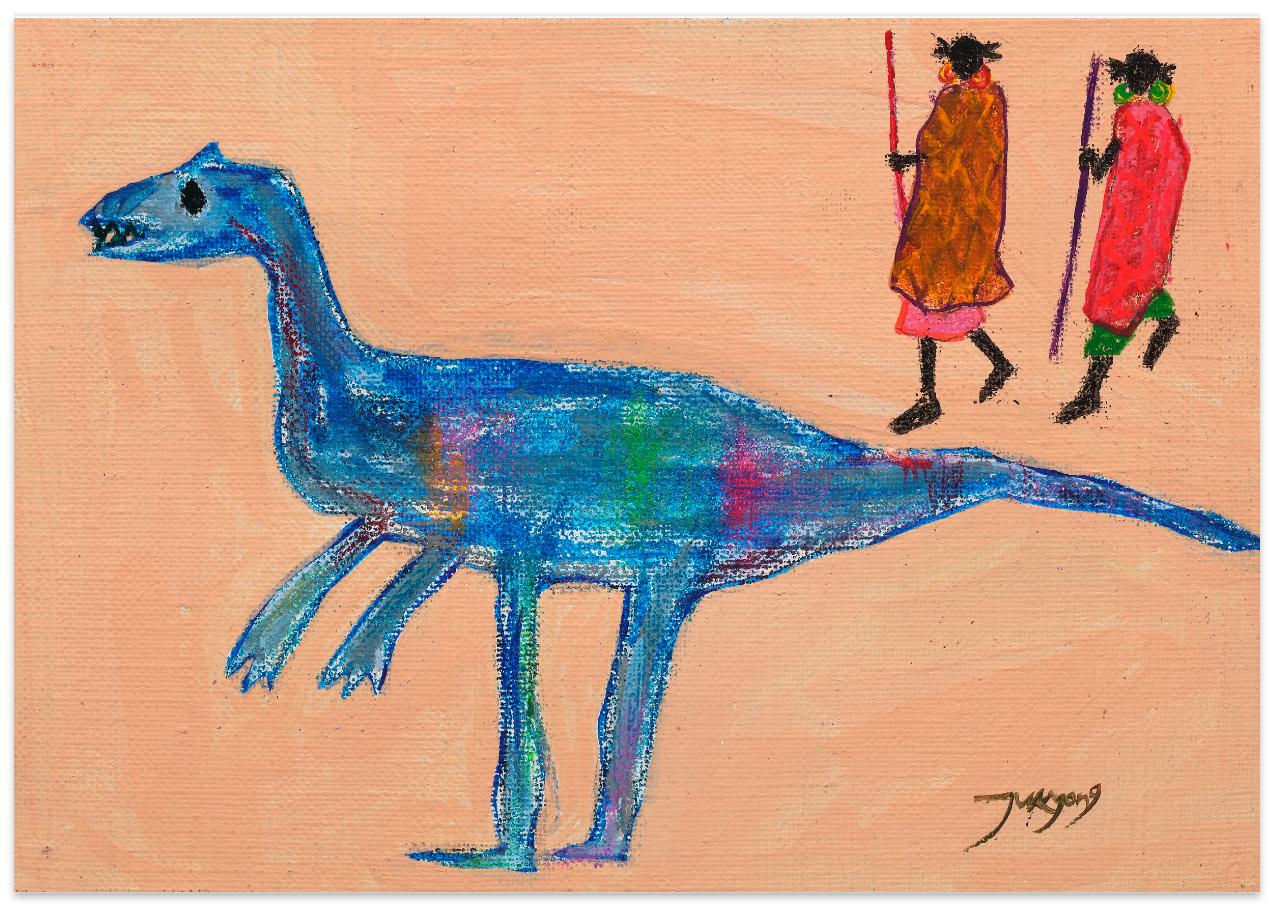 wall-art-print-canvas-poster-framed-Dinosaur , By Jukyong Park-1