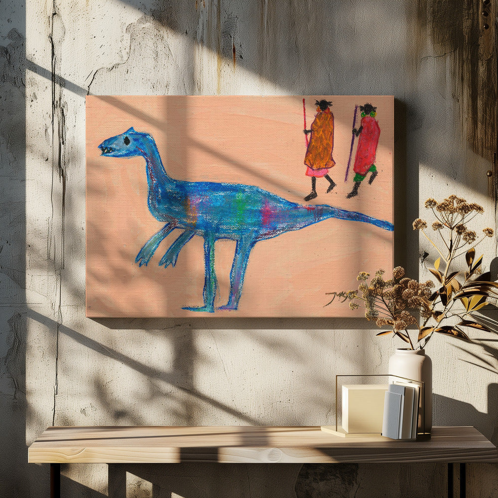 wall-art-print-canvas-poster-framed-Dinosaur , By Jukyong Park-7