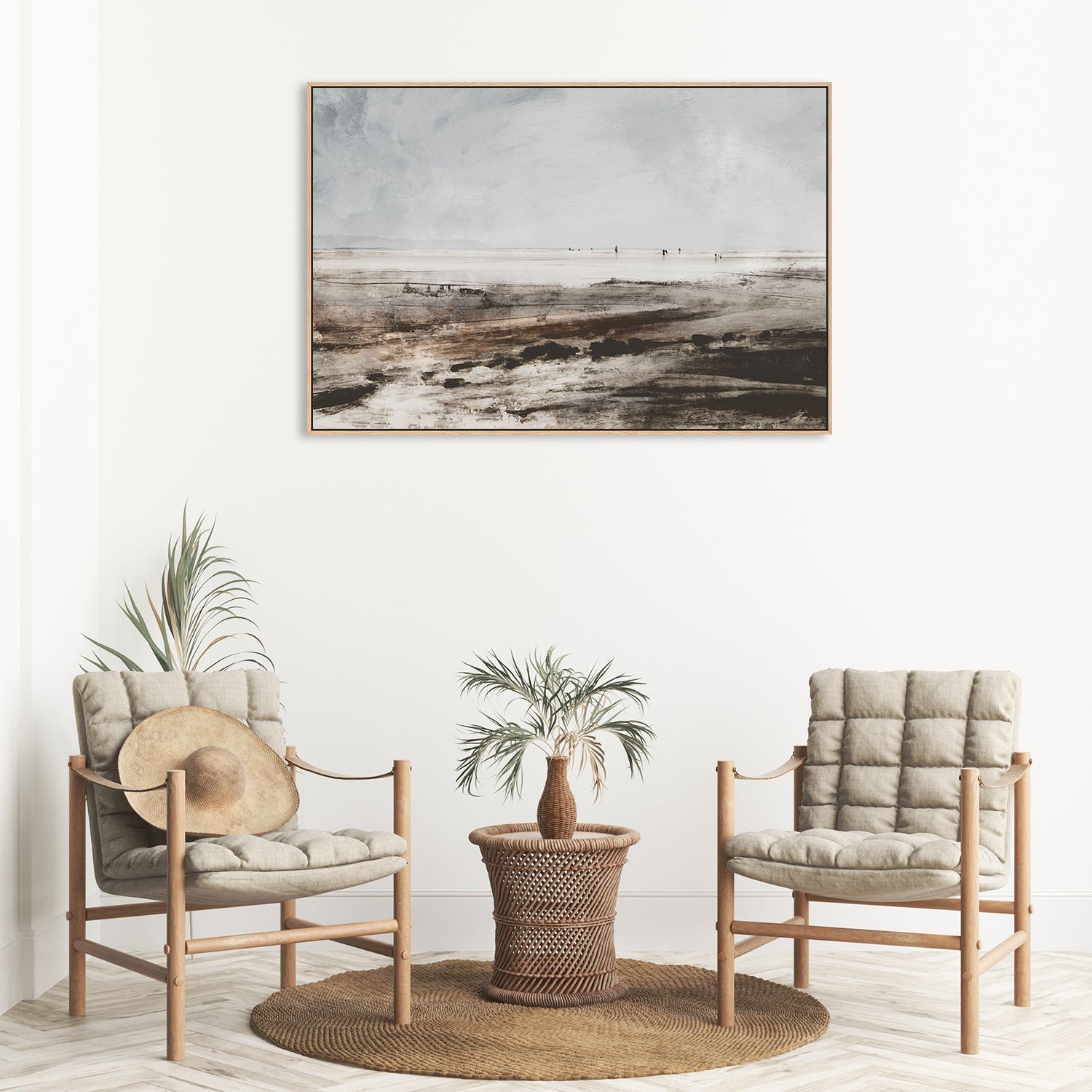 wall-art-print-canvas-poster-framed-Distant Shore , By Dan Hobday-by-Dan Hobday-Gioia Wall Art
