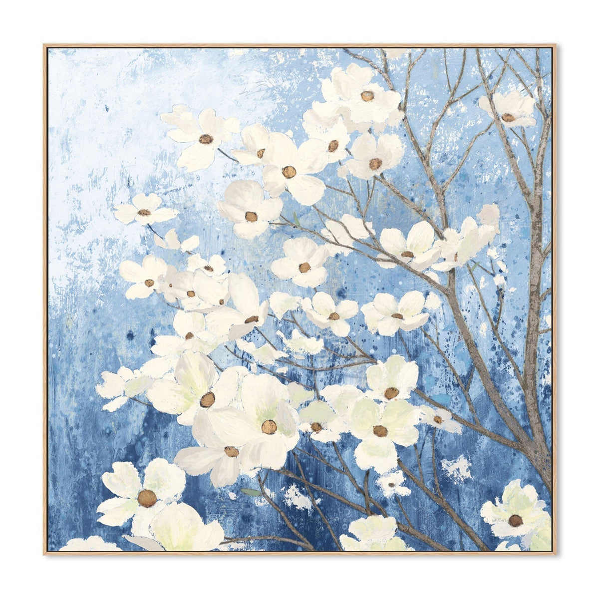 wall-art-print-canvas-poster-framed-Dogwood Blossoms, Style A-by-James Wiens-Gioia Wall Art