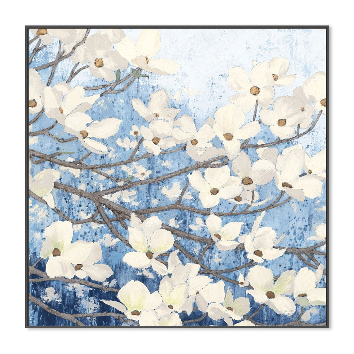 wall-art-print-canvas-poster-framed-Dogwood Blossoms, Style B-by-James Wiens-Gioia Wall Art
