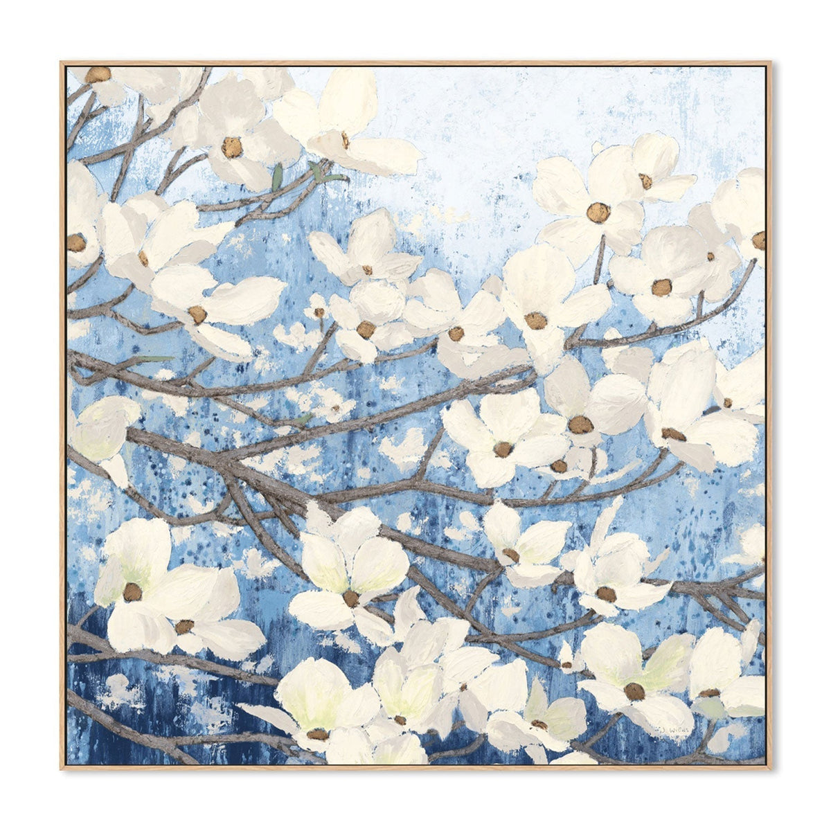 wall-art-print-canvas-poster-framed-Dogwood Blossoms, Style B-by-James Wiens-Gioia Wall Art