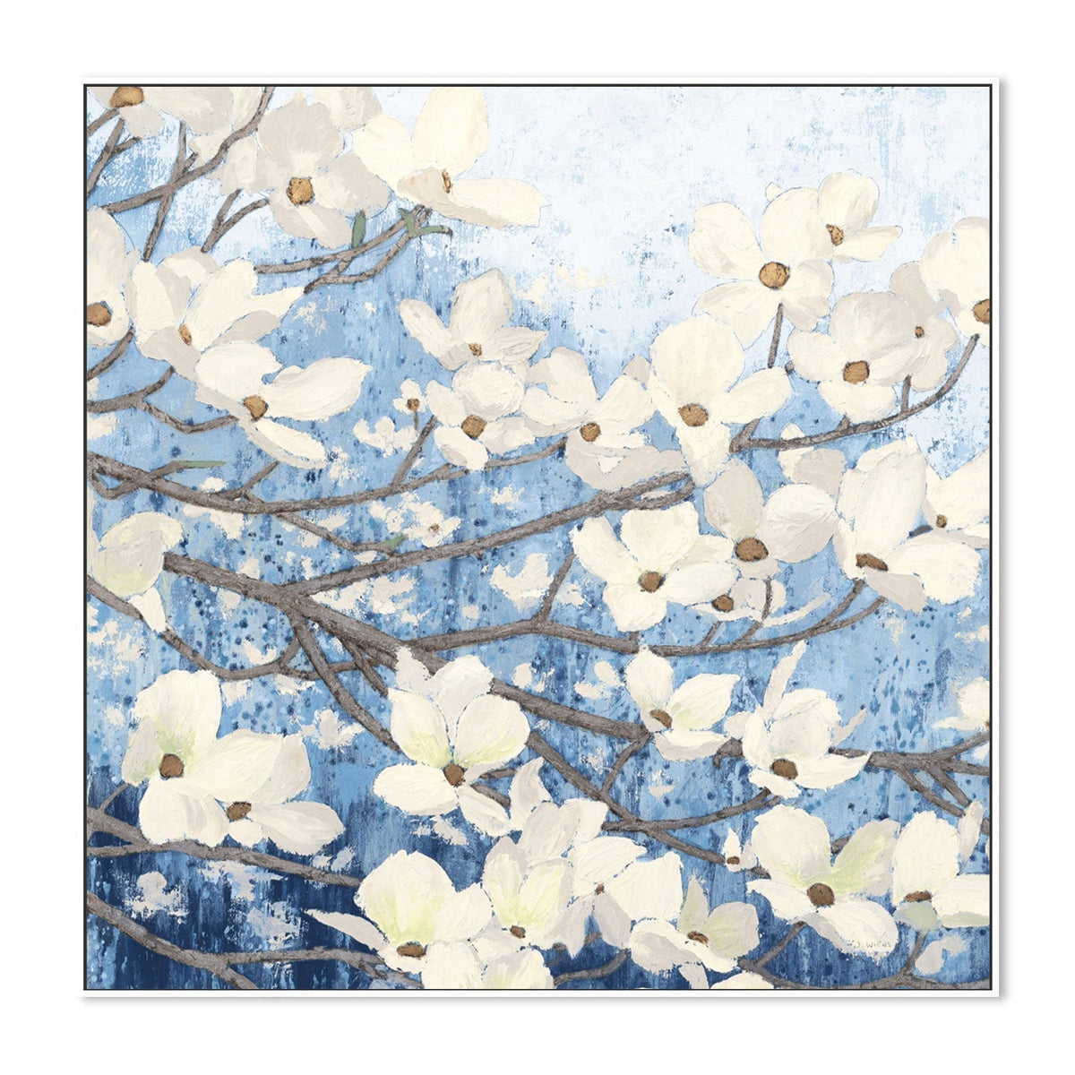 wall-art-print-canvas-poster-framed-Dogwood Blossoms, Style B-by-James Wiens-Gioia Wall Art