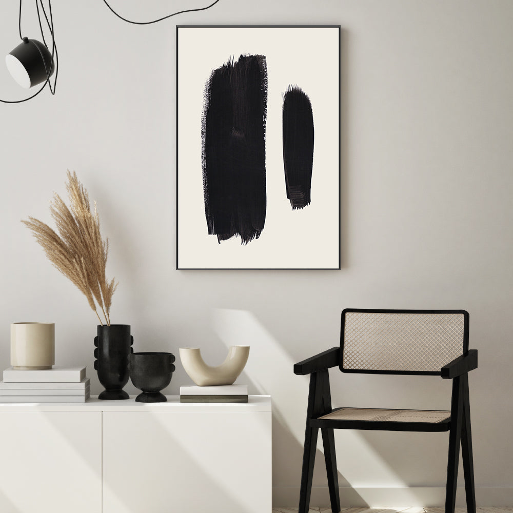 wall-art-print-canvas-poster-framed-Double Stroke , By Ejaaz Haniff-GIOIA-WALL-ART