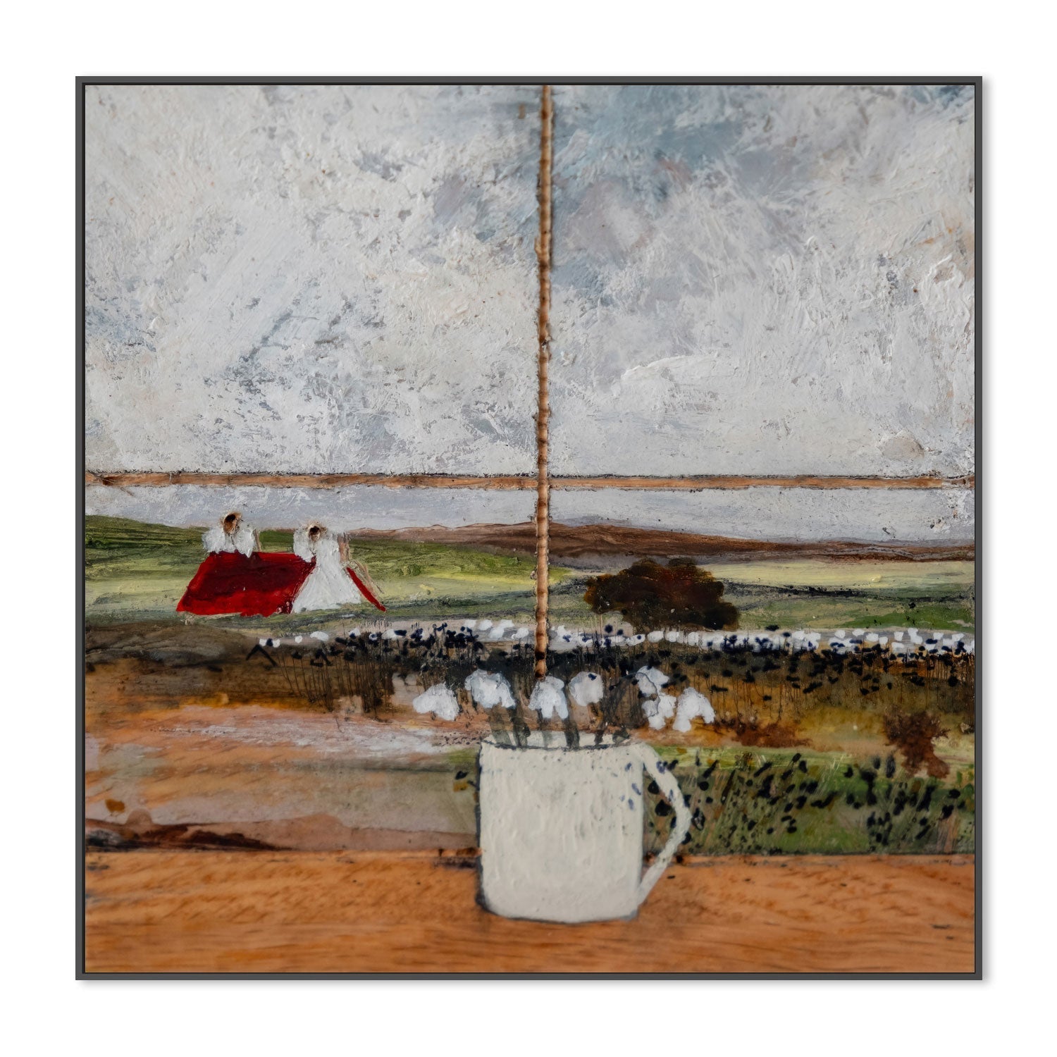 wall-art-print-canvas-poster-framed-Down The Valley , By Louise O'hara-3