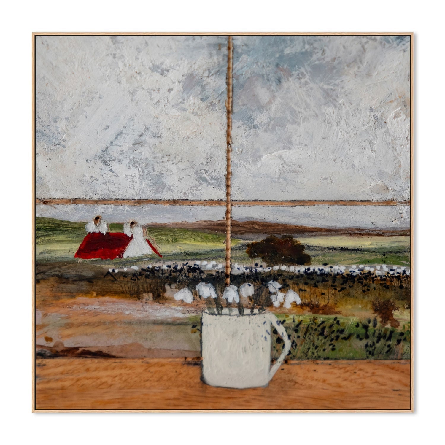 wall-art-print-canvas-poster-framed-Down The Valley , By Louise O'hara-4