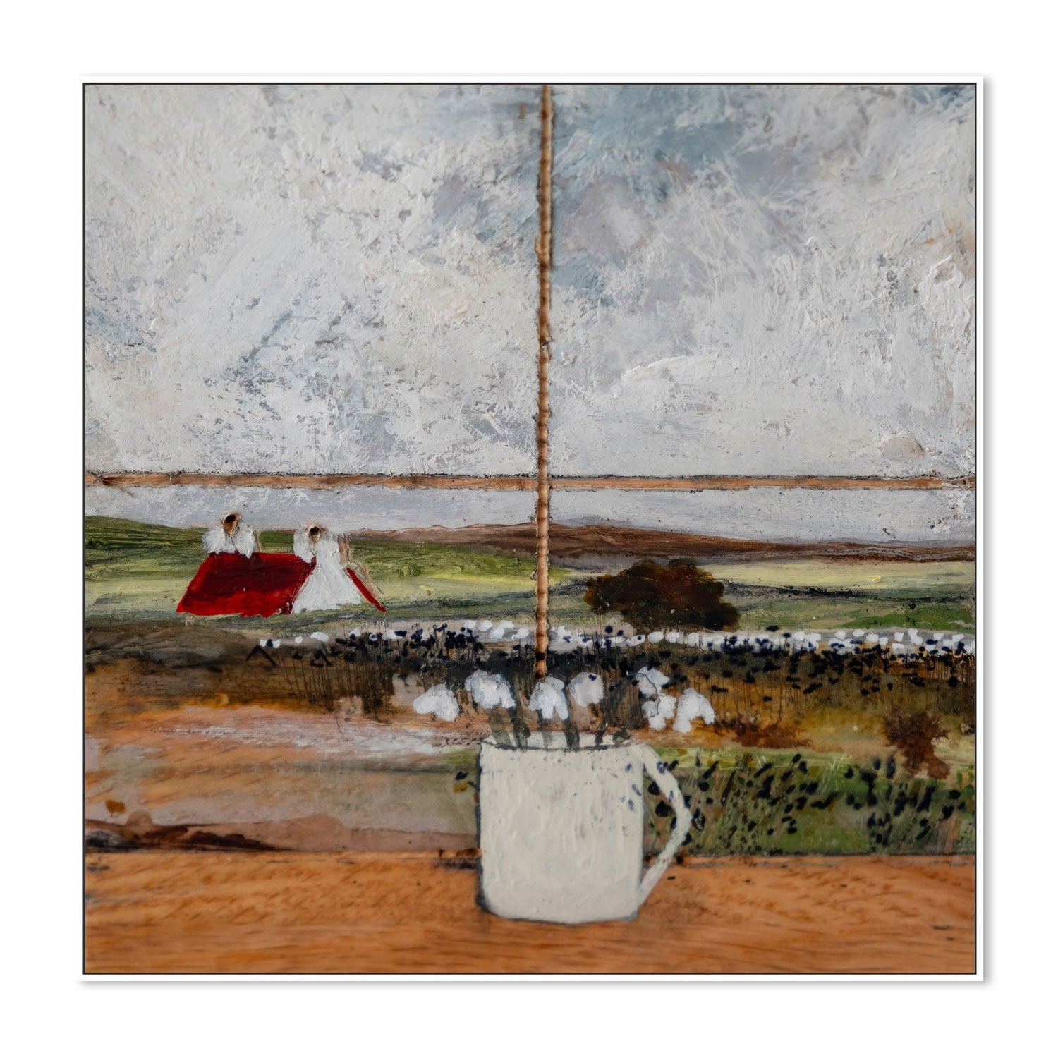 wall-art-print-canvas-poster-framed-Down The Valley , By Louise O'hara-5