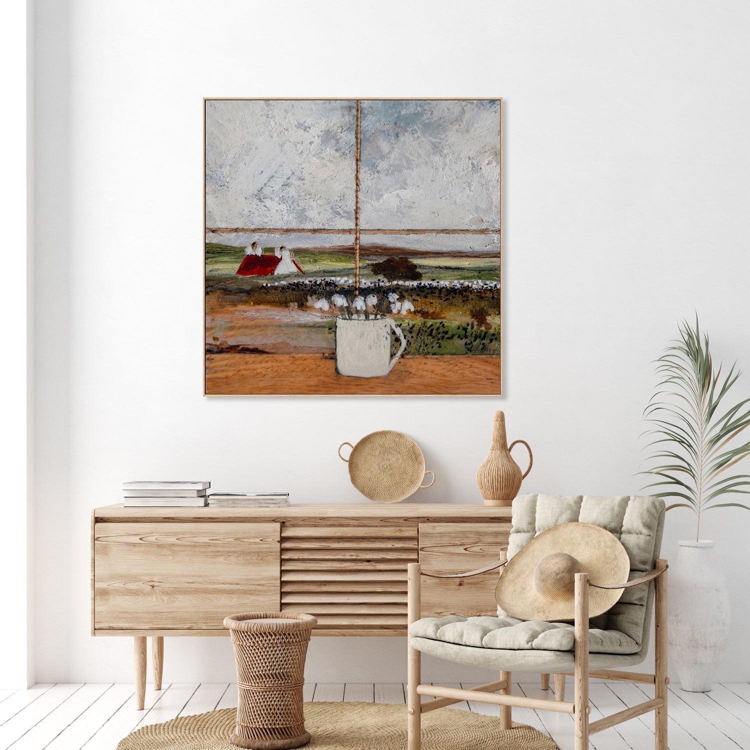 wall-art-print-canvas-poster-framed-Down The Valley , By Louise O'hara-7