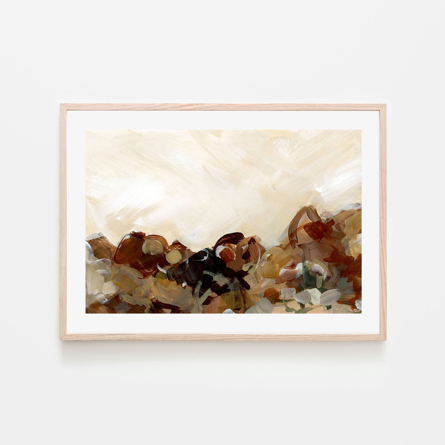 wall-art-print-canvas-poster-framed-Down To Earth, Style G-by-Emily Wood-Gioia Wall Art