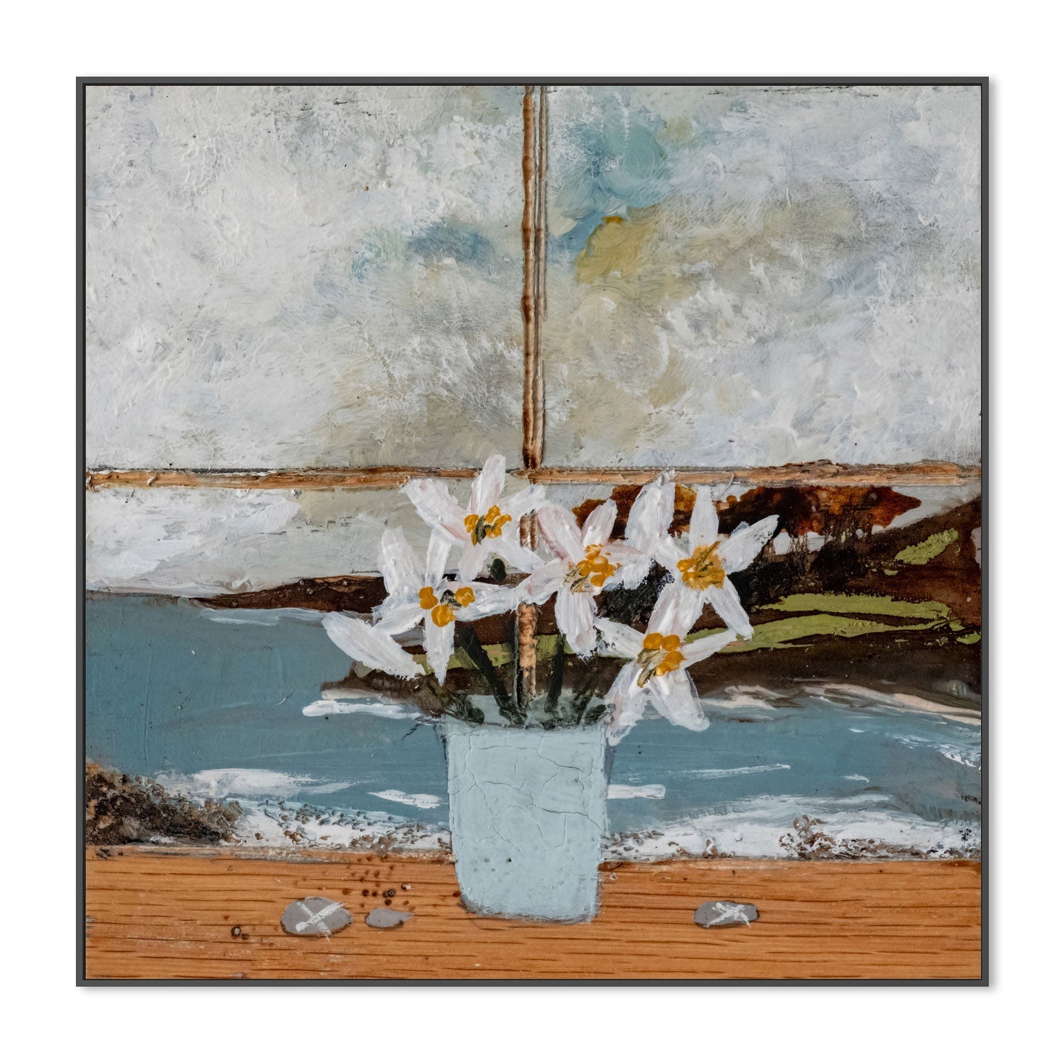 wall-art-print-canvas-poster-framed-Down To The Sea , By Louise O'hara-3