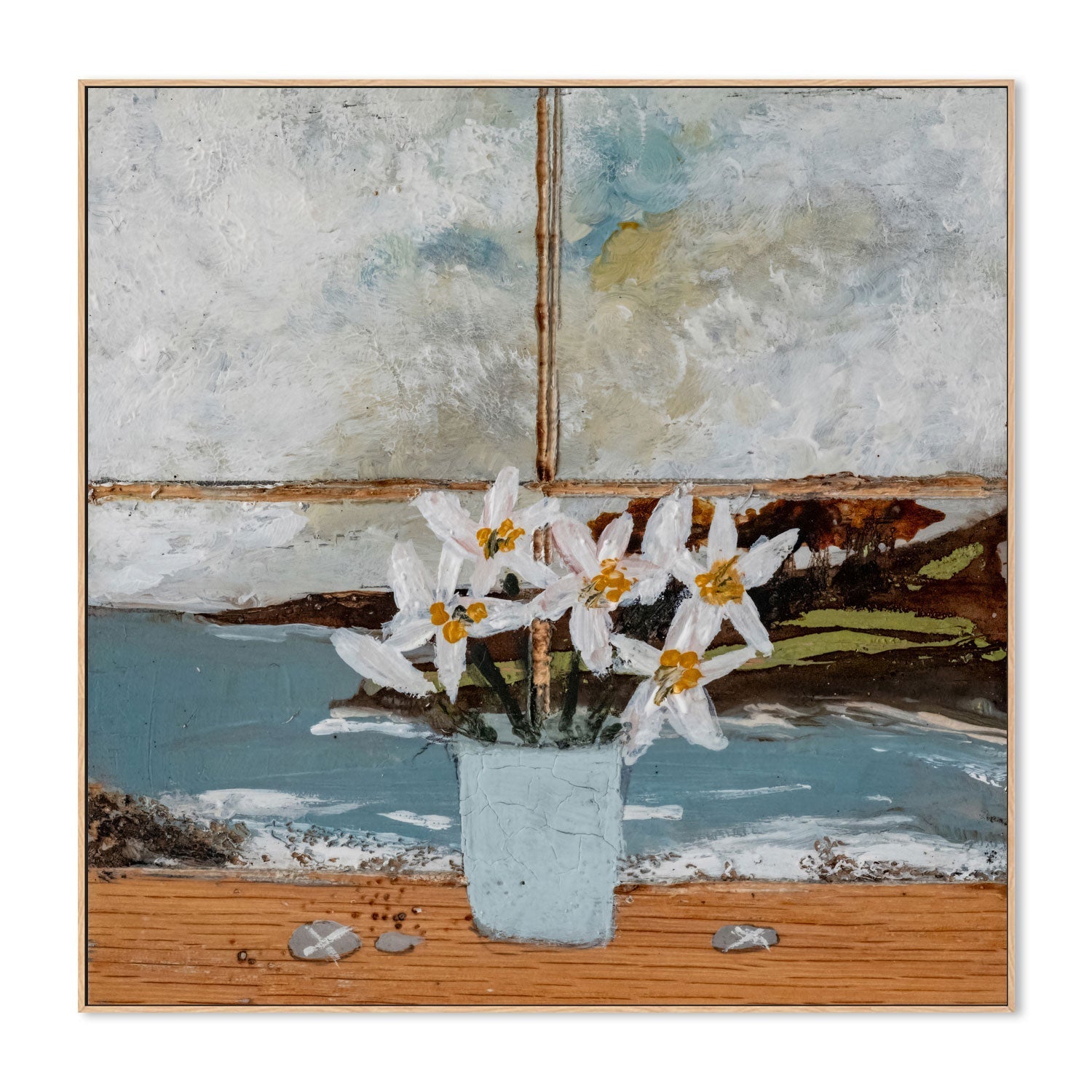 wall-art-print-canvas-poster-framed-Down To The Sea , By Louise O'hara-4