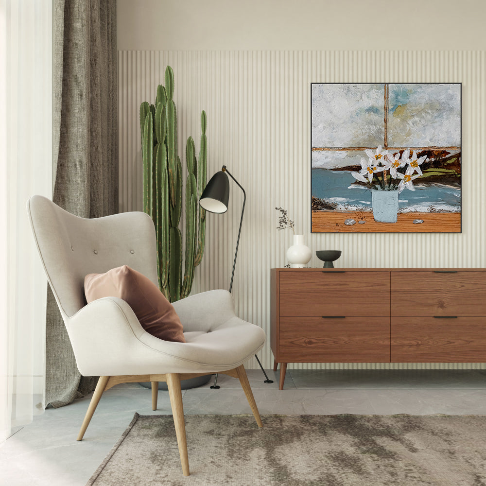 wall-art-print-canvas-poster-framed-Down To The Sea , By Louise O'hara-7