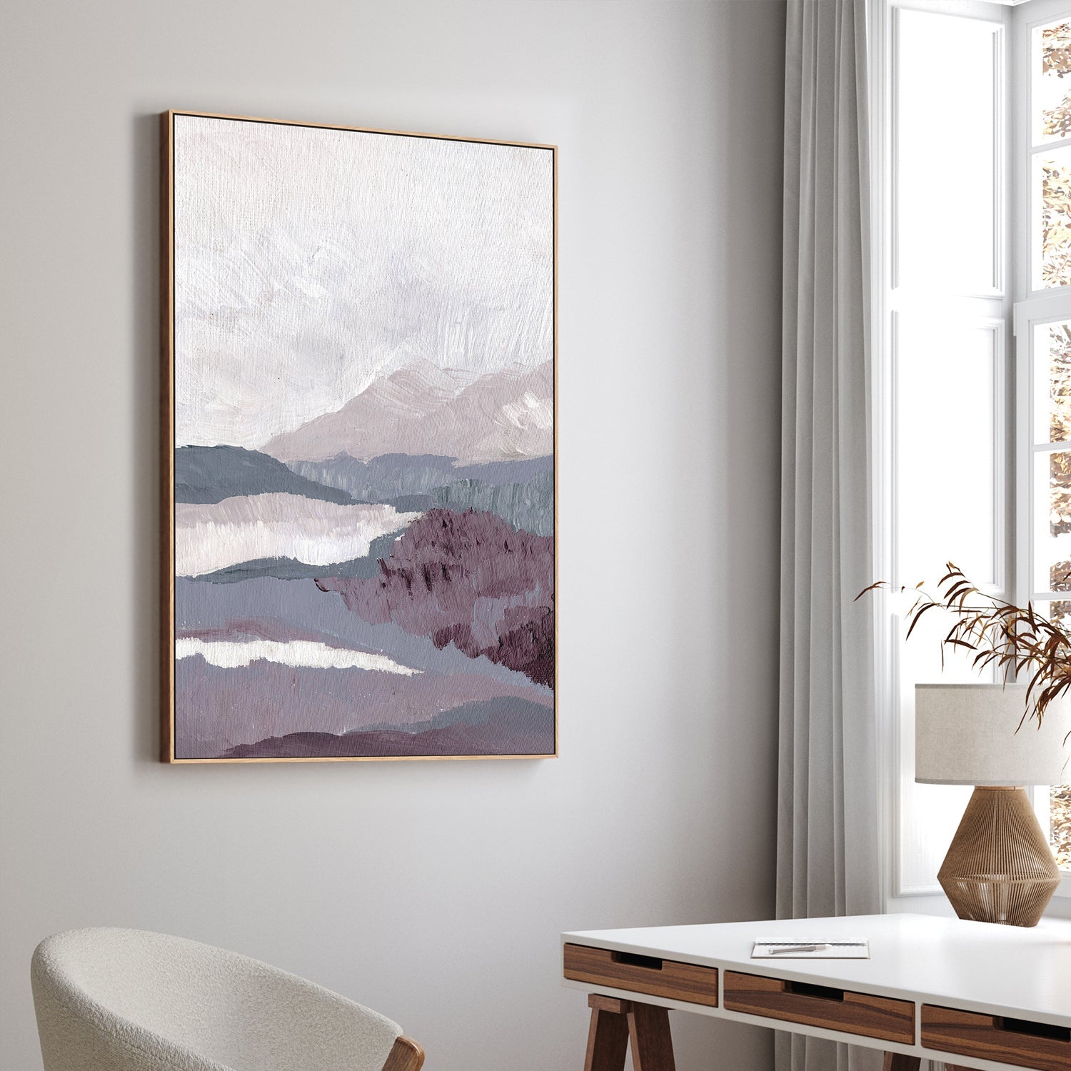 wall-art-print-canvas-poster-framed-Dreamy Landscape, Style B , By Nikita Jariwala-2
