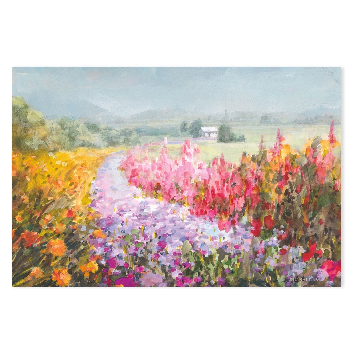 wall-art-print-canvas-poster-framed-Drift Garden-by-Danhui Nai-Gioia Wall Art