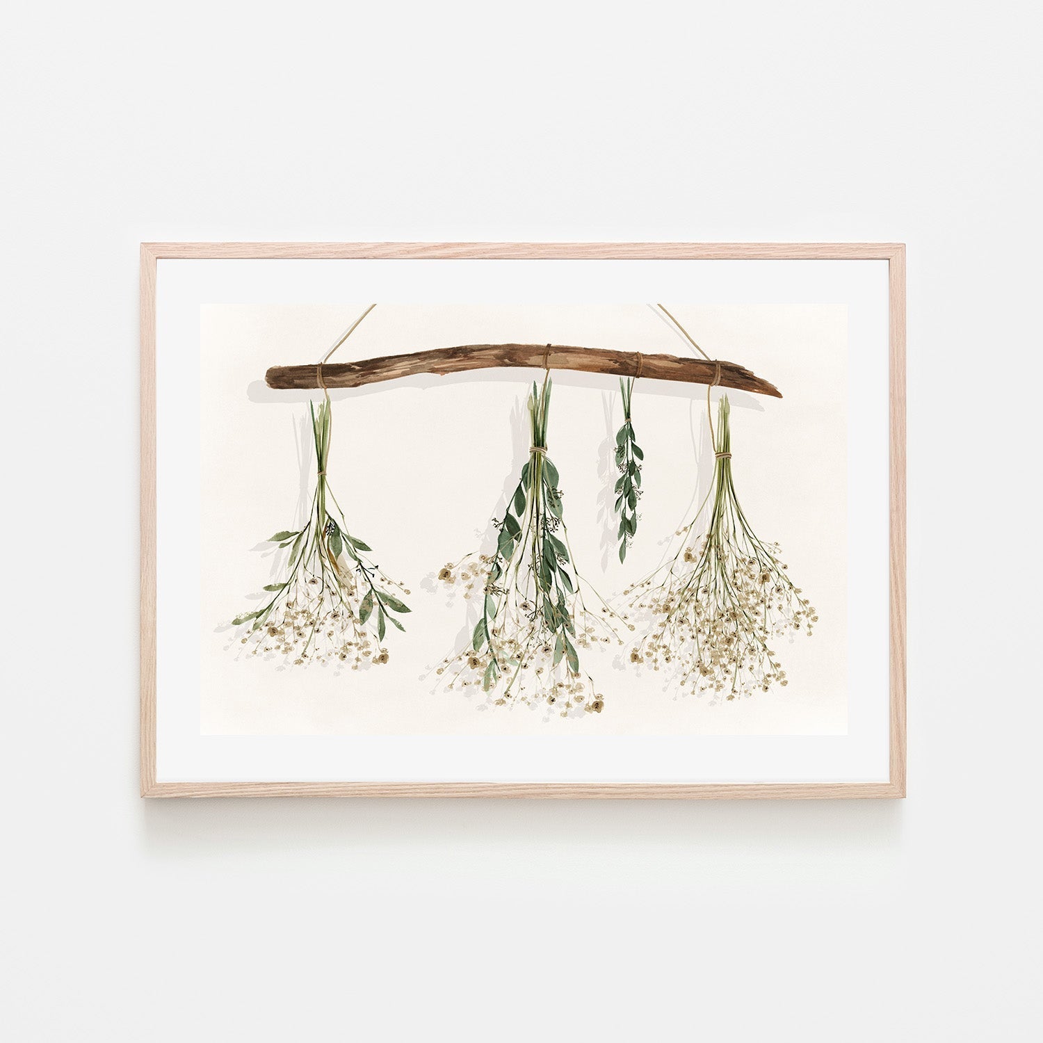 wall-art-print-canvas-poster-framed-Drying Flowers , By Isabelle Z-6