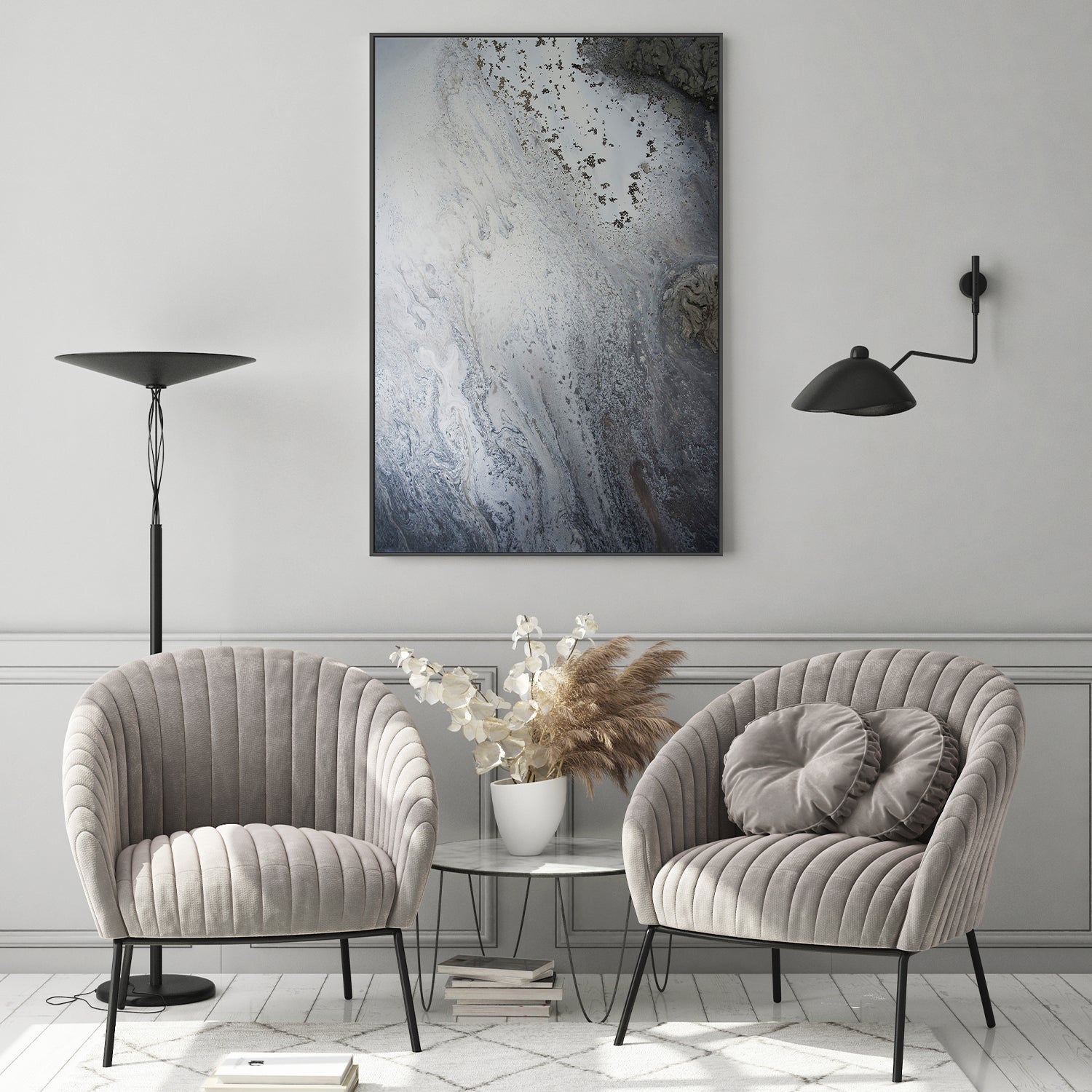 wall-art-print-canvas-poster-framed-Dune Dance, Style B , By Petra Meikle-7