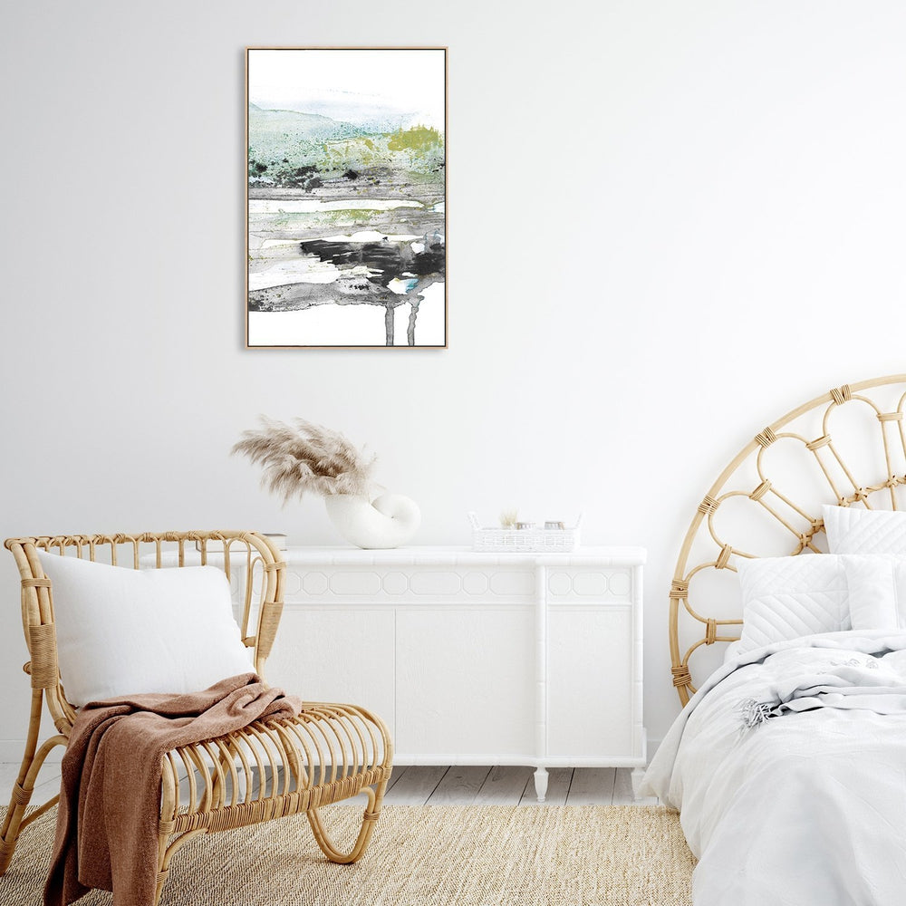 wall-art-print-canvas-poster-framed-Dusk Land, Style B , By Dan Hobday-by-Dan Hobday-Gioia Wall Art