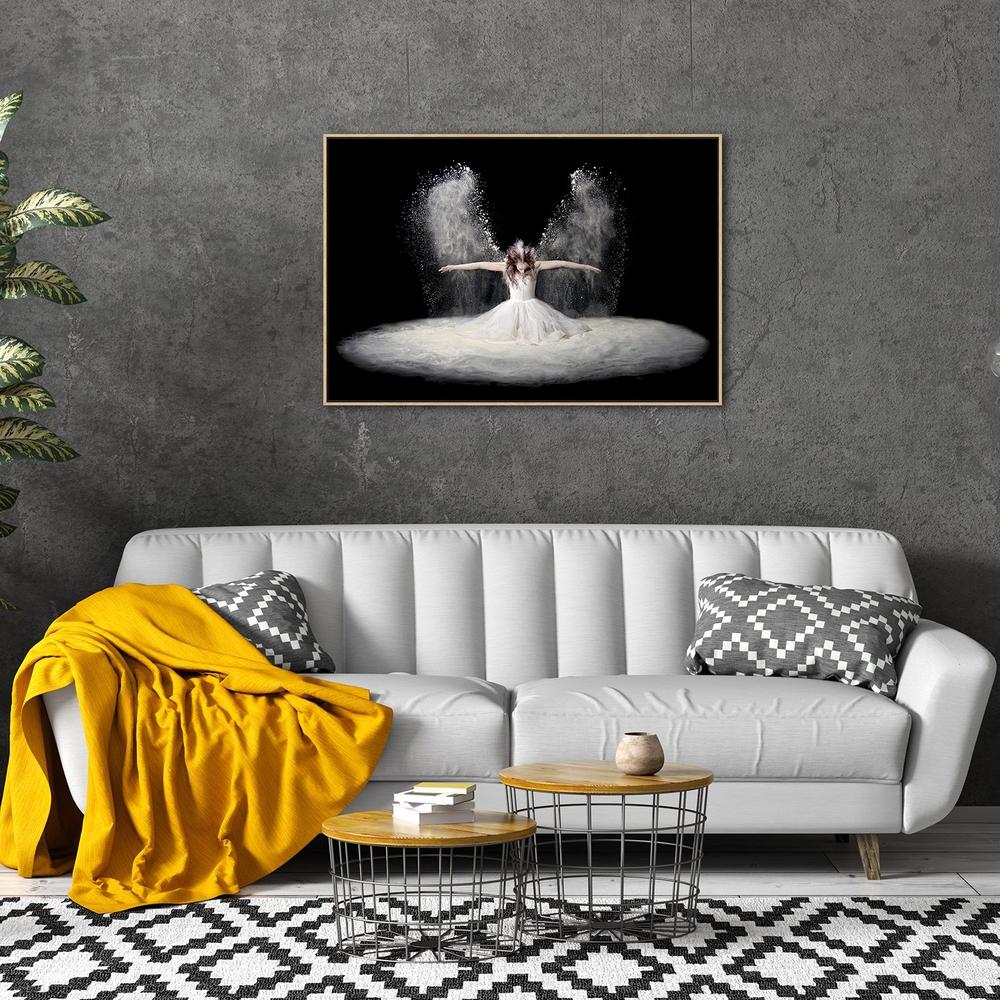 wall-art-print-canvas-poster-framed-Dust Wings, By Pauline Pentony Ba Hons Arps-by-Plus X Studio-Gioia Wall Art