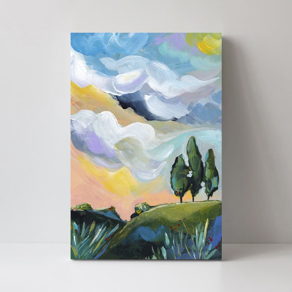 wall-art-print-canvas-poster-framed-Early One Morning I Saw-by-Lia Nell-Gioia Wall Art