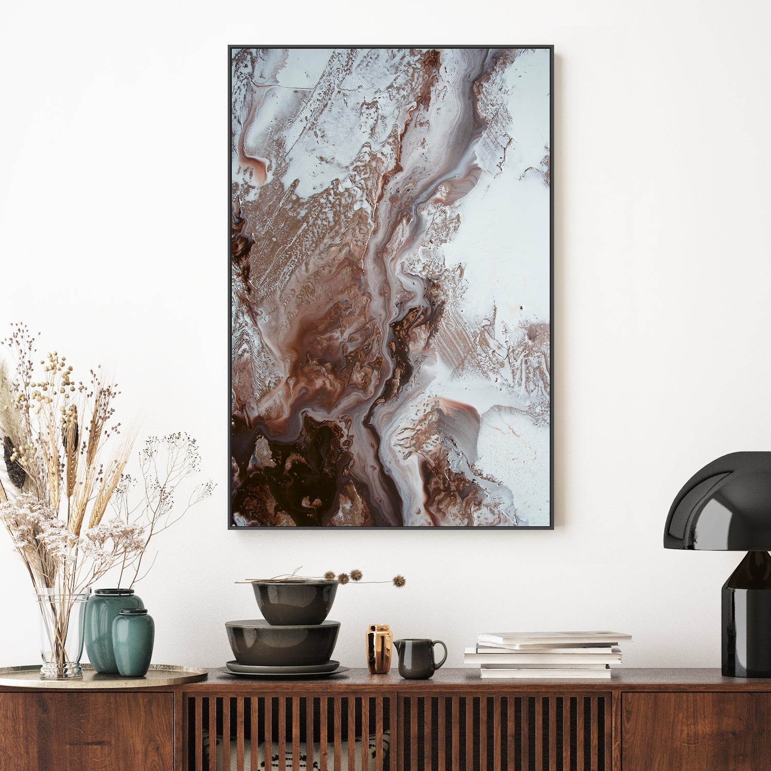 wall-art-print-canvas-poster-framed-Earthly Currents, Style A , By Petra Meikle-2