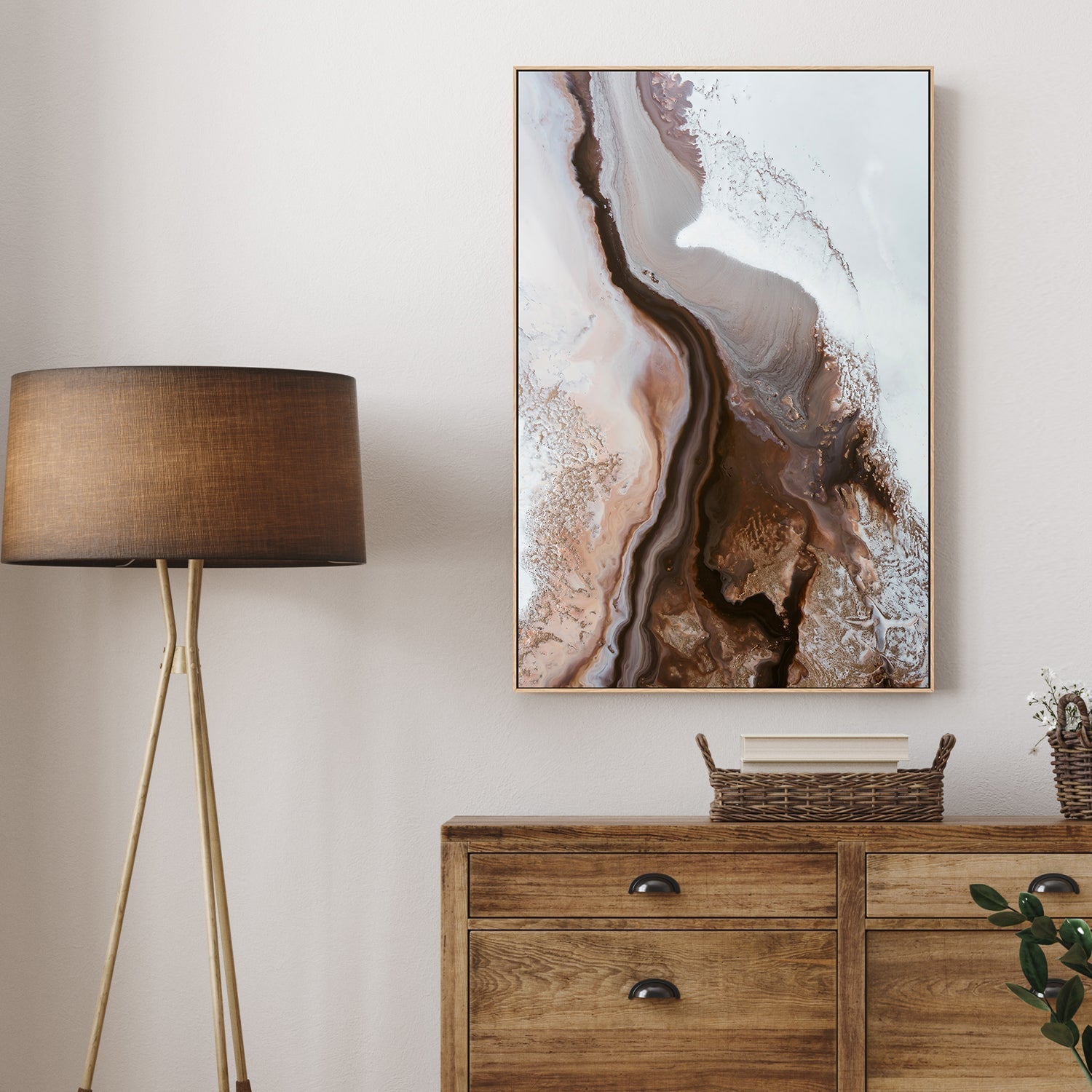 wall-art-print-canvas-poster-framed-Earthly Currents, Style B , By Petra Meikle-2