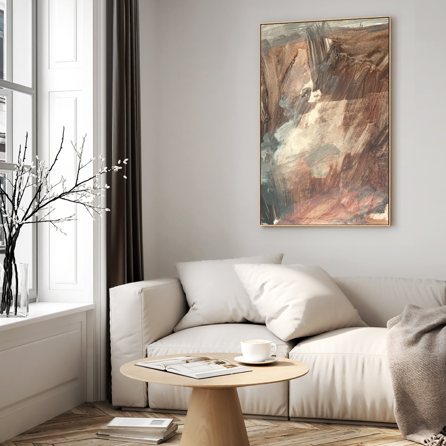 wall-art-print-canvas-poster-framed-Earth's Veil, Style A-7