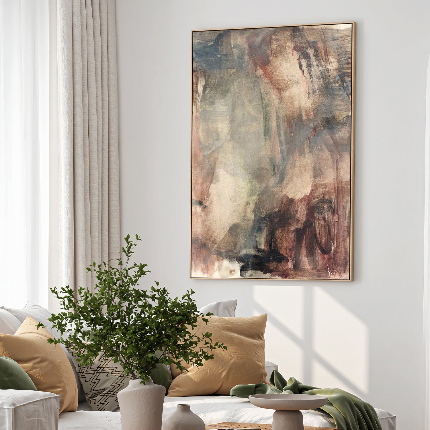 wall-art-print-canvas-poster-framed-Earth's Veil, Style B-2