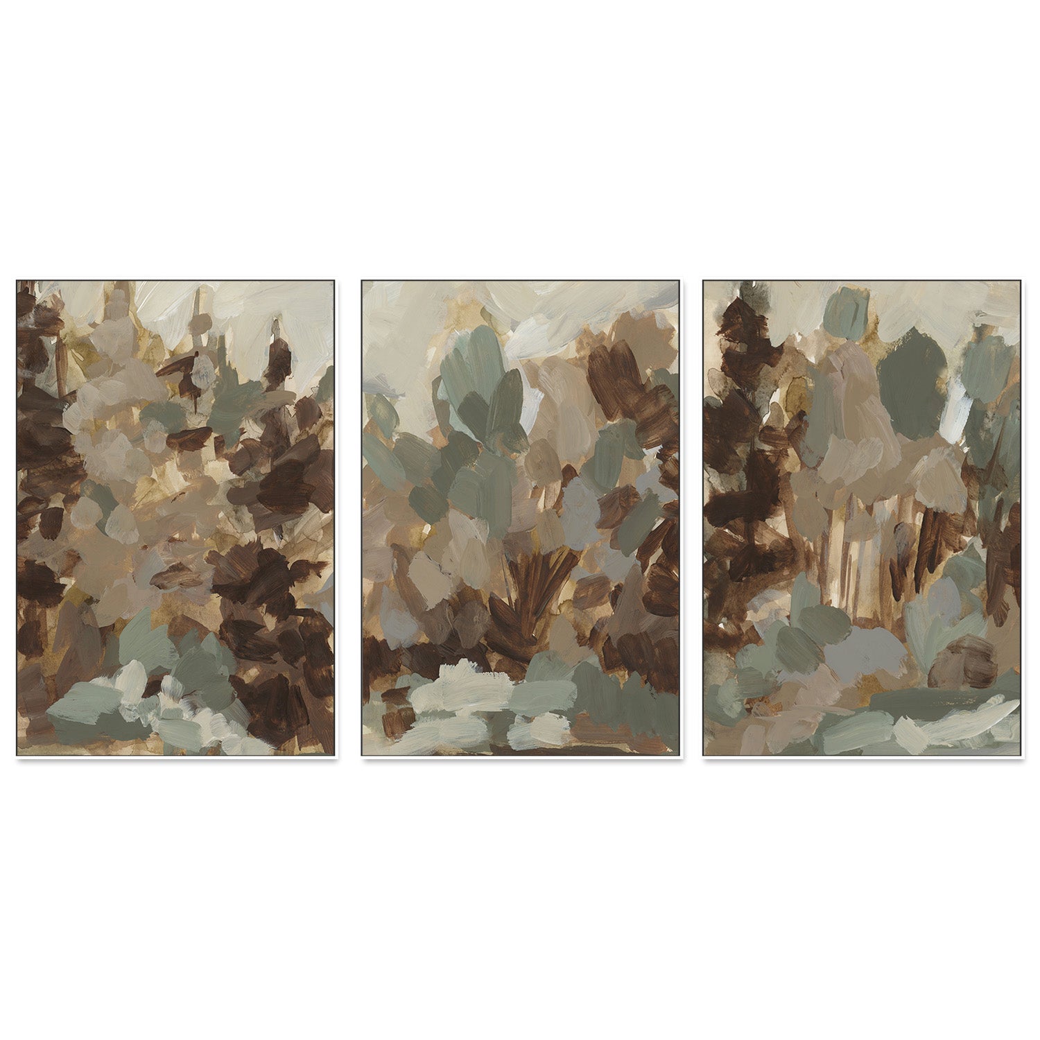 wall-art-print-canvas-poster-framed-Earthy Bloom, Style A, B & C, Set Of 3 , By Emily Wood-5