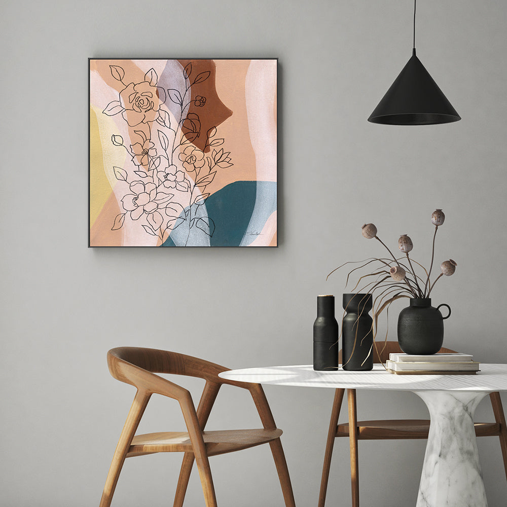 wall-art-print-canvas-poster-framed-Earthy Boho Lace, Style A-by-Silvia Vassileva-Gioia Wall Art