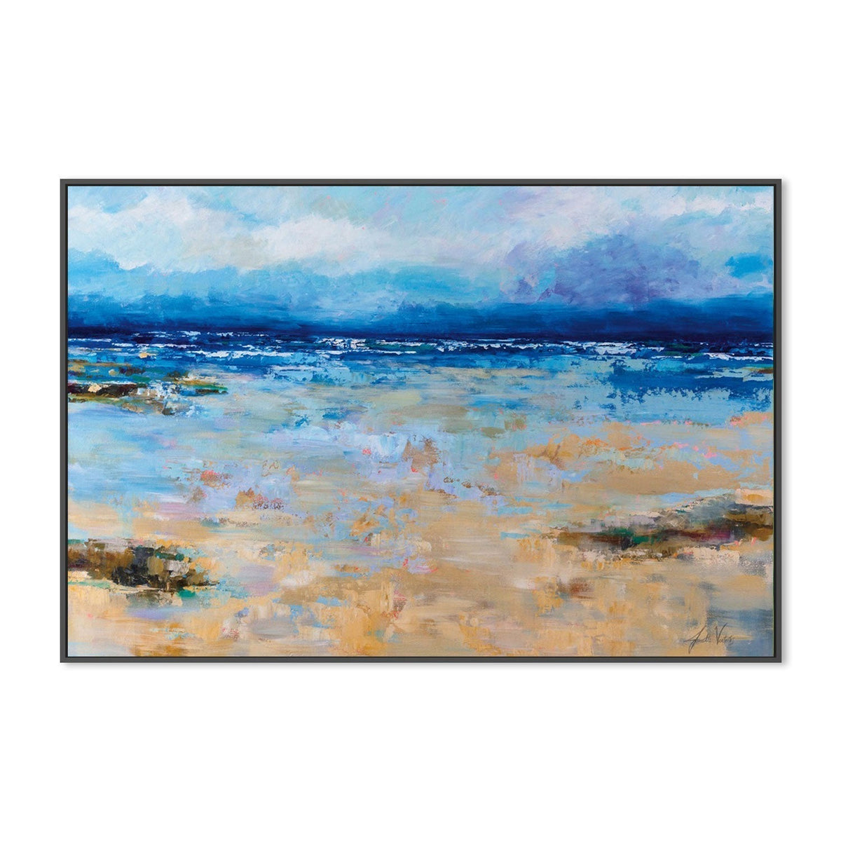 wall-art-print-canvas-poster-framed-East Beach-by-Jeanette Vertentes-Gioia Wall Art