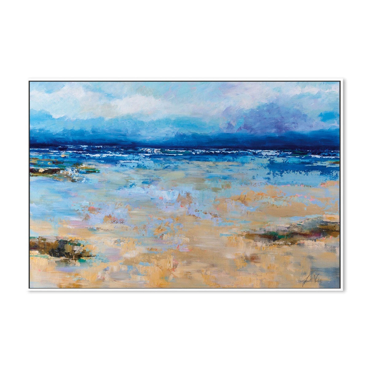 wall-art-print-canvas-poster-framed-East Beach-by-Jeanette Vertentes-Gioia Wall Art