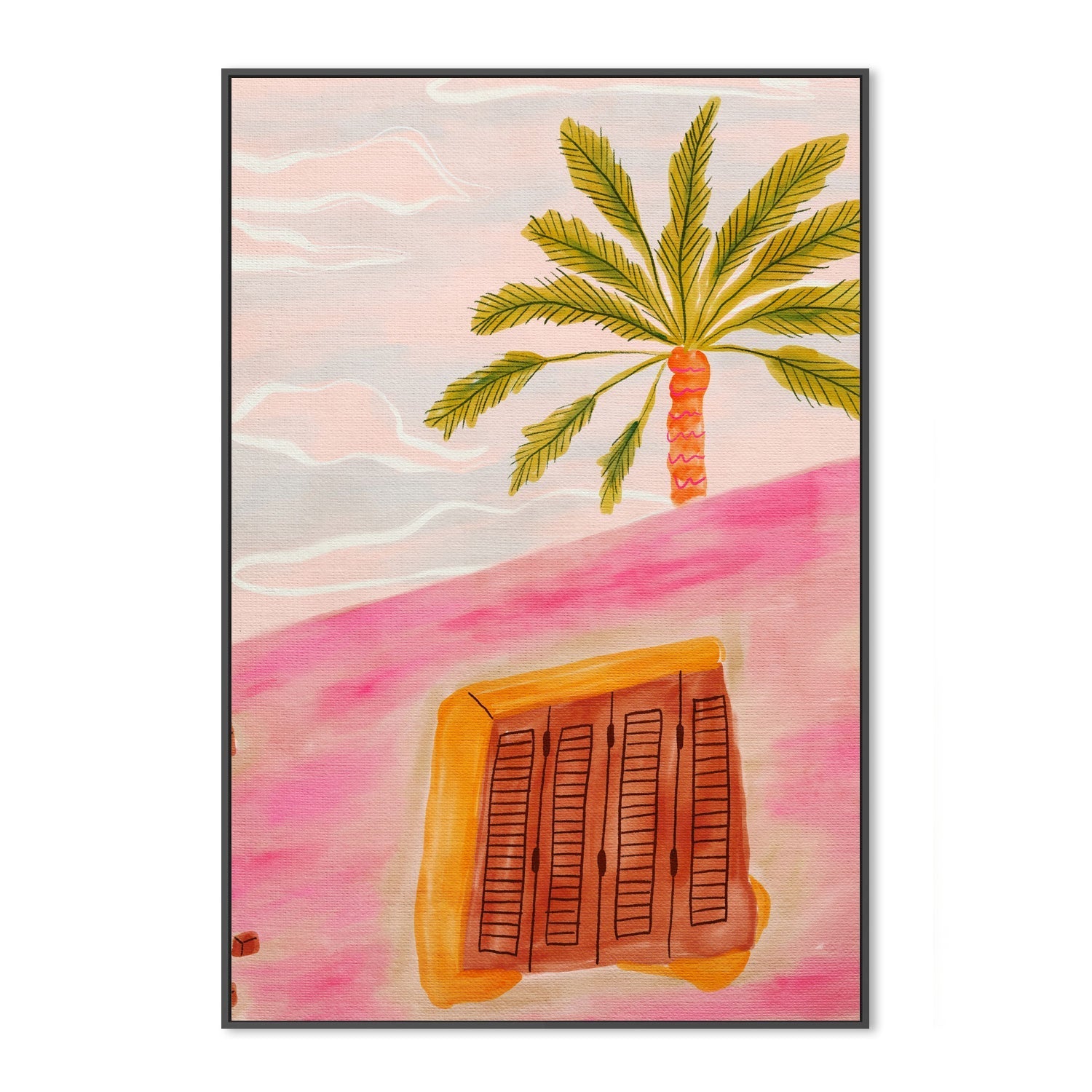 wall-art-print-canvas-poster-framed-Egypt House , By Kartika Paramita-3
