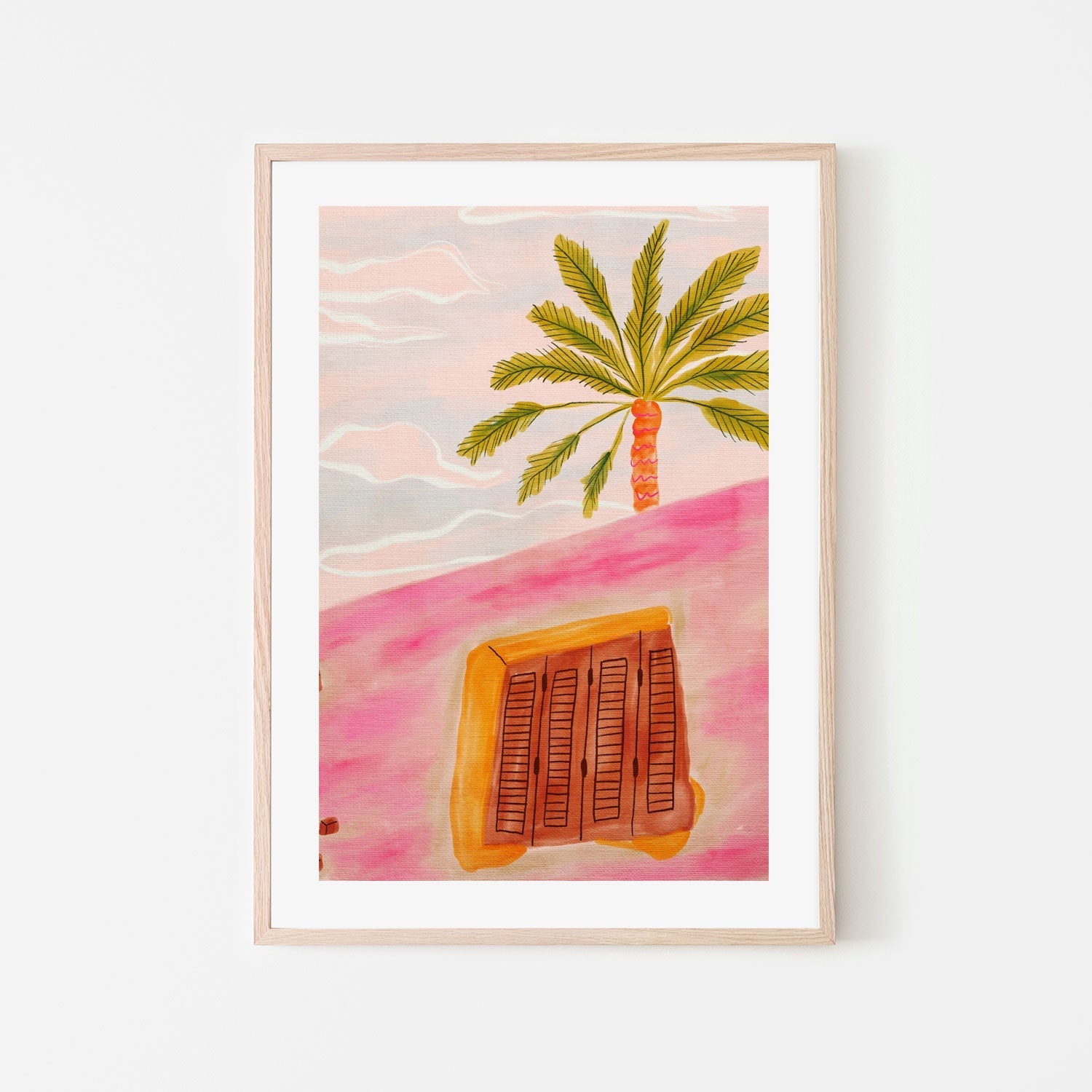 wall-art-print-canvas-poster-framed-Egypt House , By Kartika Paramita-6