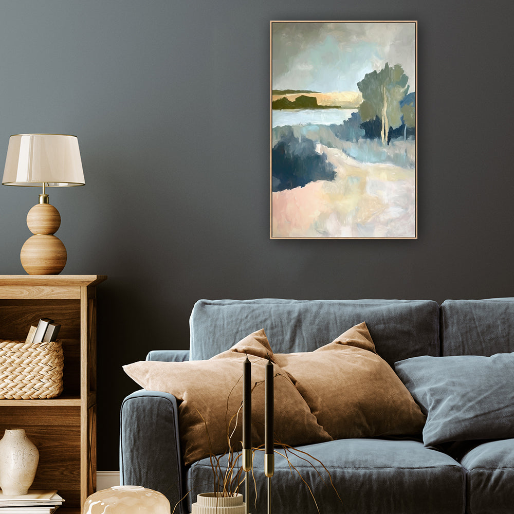 wall-art-print-canvas-poster-framed-Elegant Trees , Style B, By Accent Art Studio , By Accent Art Studio-2