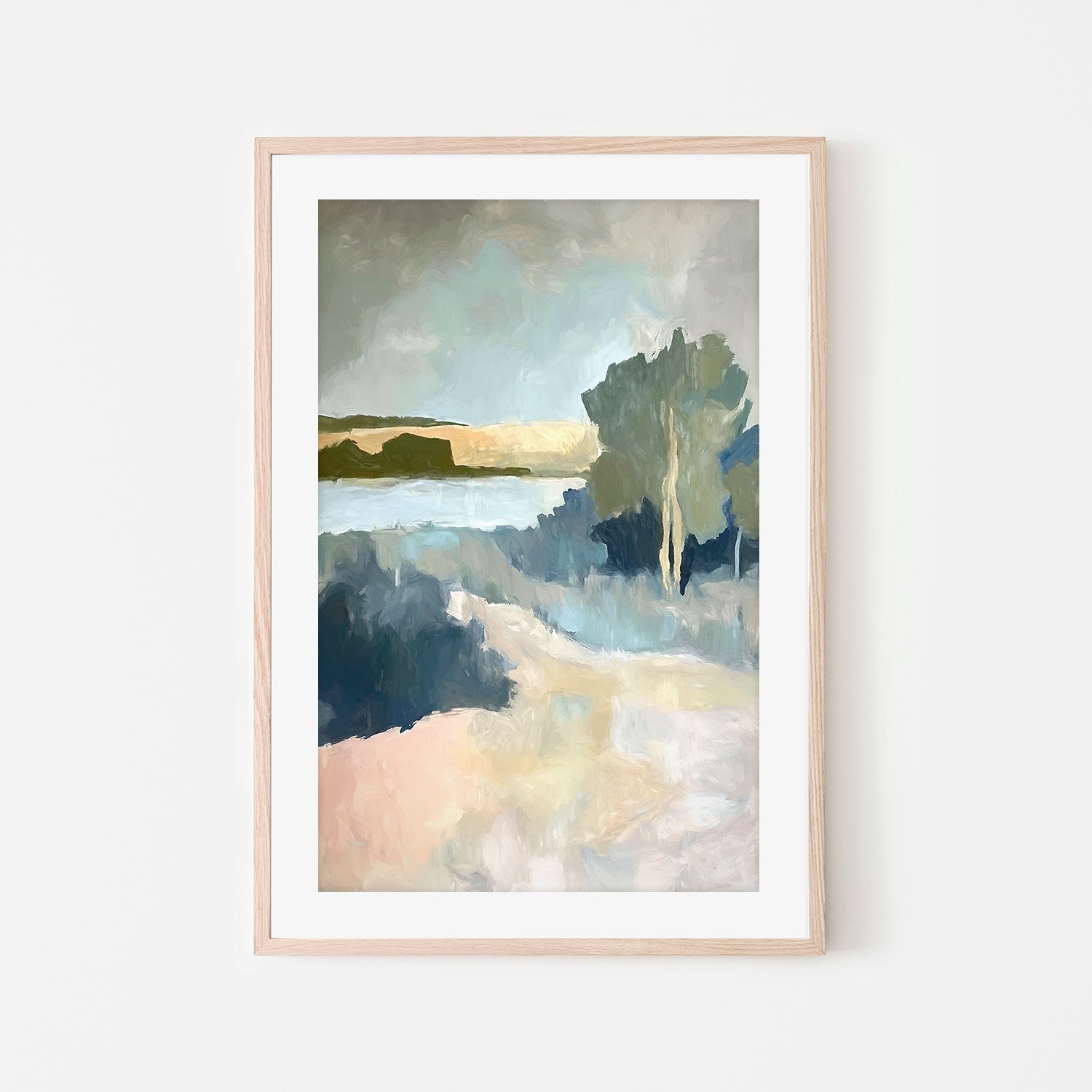wall-art-print-canvas-poster-framed-Elegant Trees , Style B, By Accent Art Studio , By Accent Art Studio-6