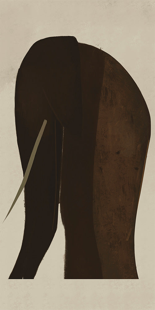wall-art-print-canvas-poster-framed-Ella Elephant-1