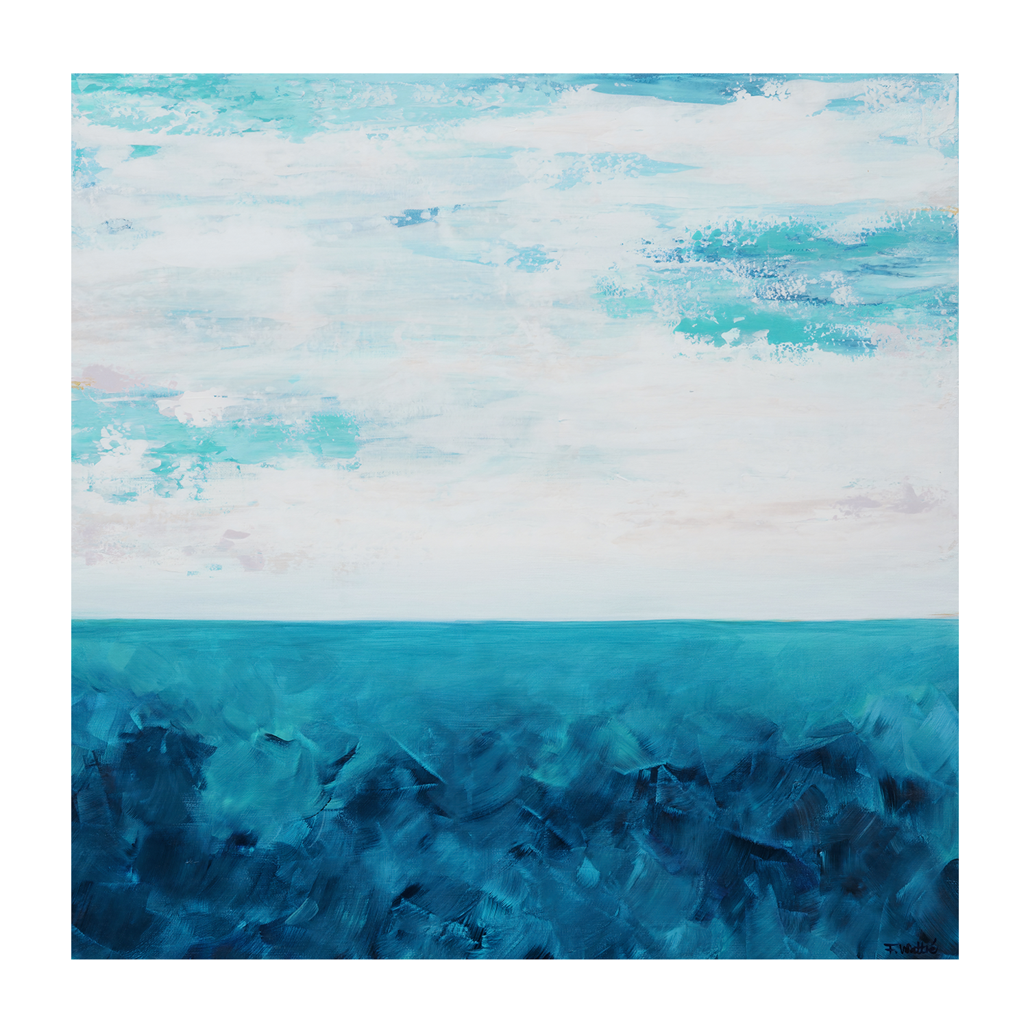 wall-art-print-canvas-poster-framed-Enchanting Ocean , By Françoise Wattré-1