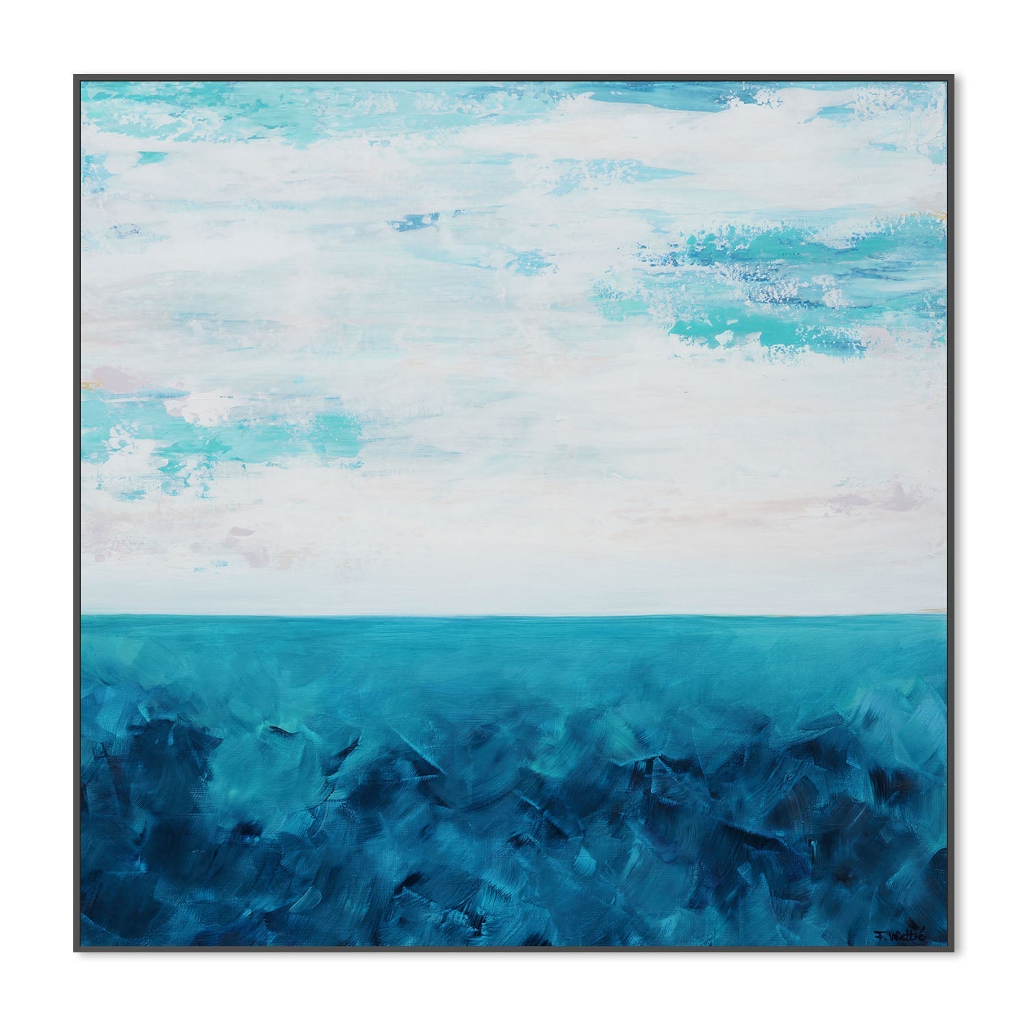 wall-art-print-canvas-poster-framed-Enchanting Ocean , By Françoise Wattré-3